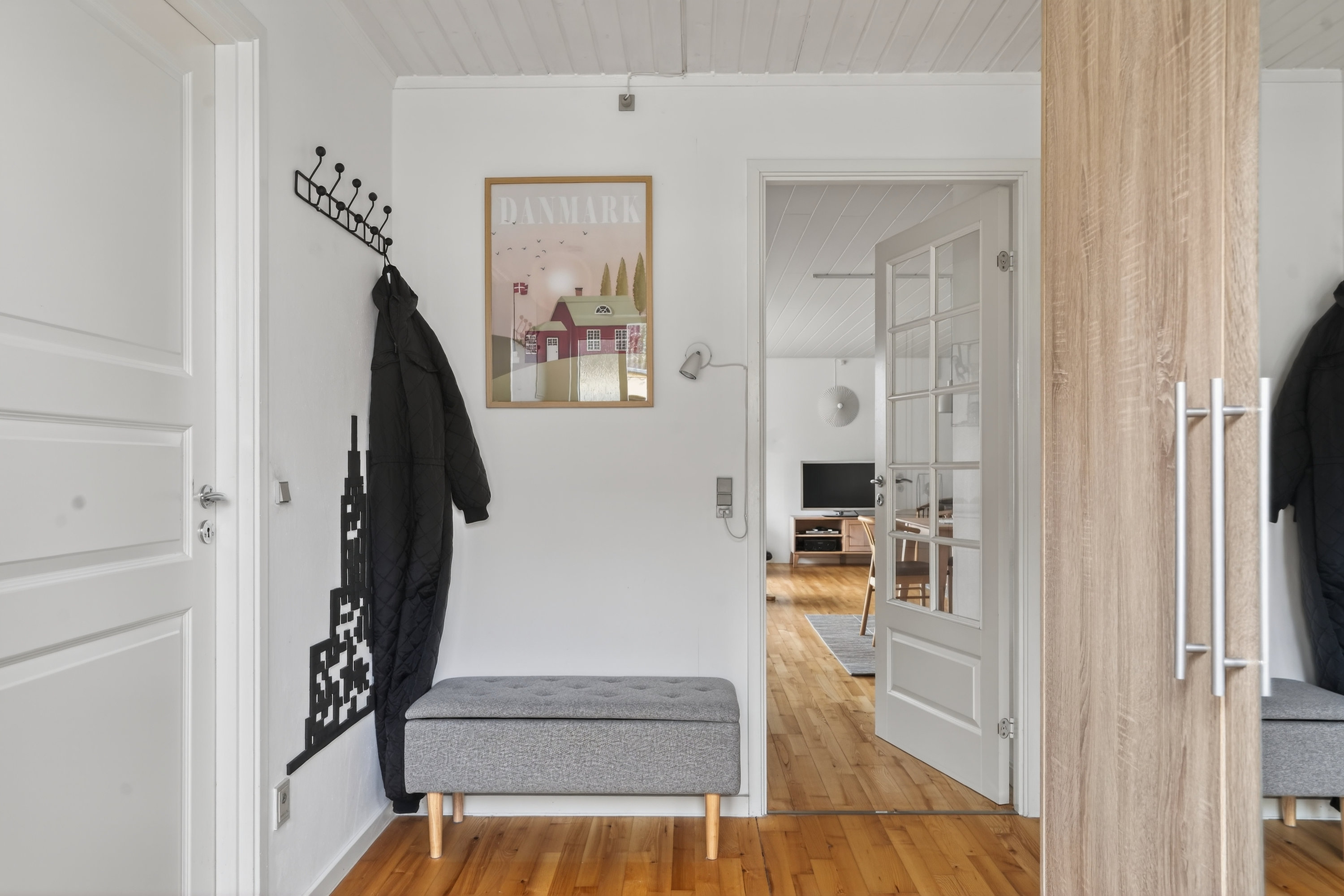 Fremhævet entré billede i fuldskærmstilstand. Billede af Borgergade 15B, 4360 Kirke Eskilstrup