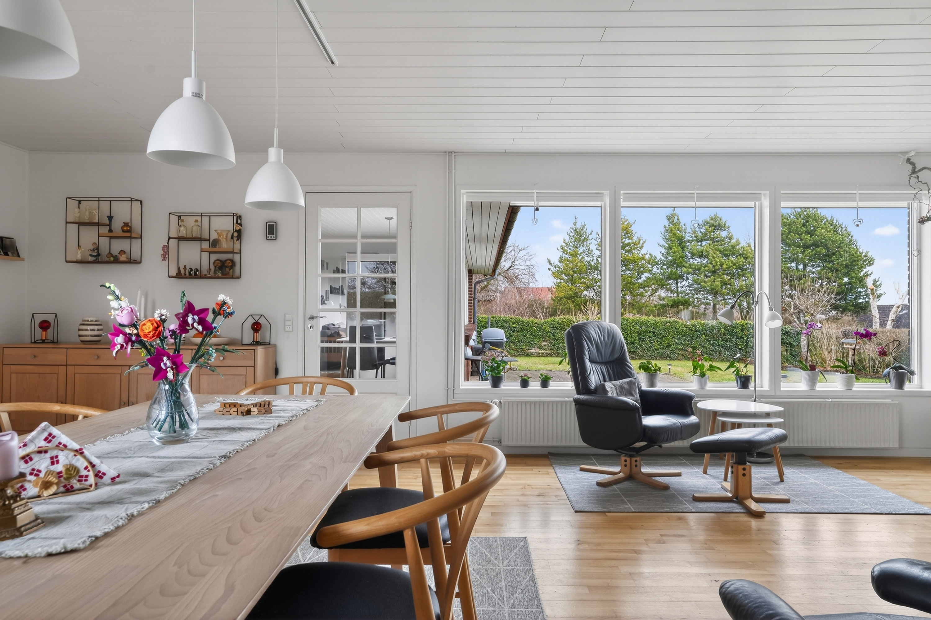Fremhævet stue billede i fuldskærmstilstand. Billede af Borgergade 15B, 4360 Kirke Eskilstrup
