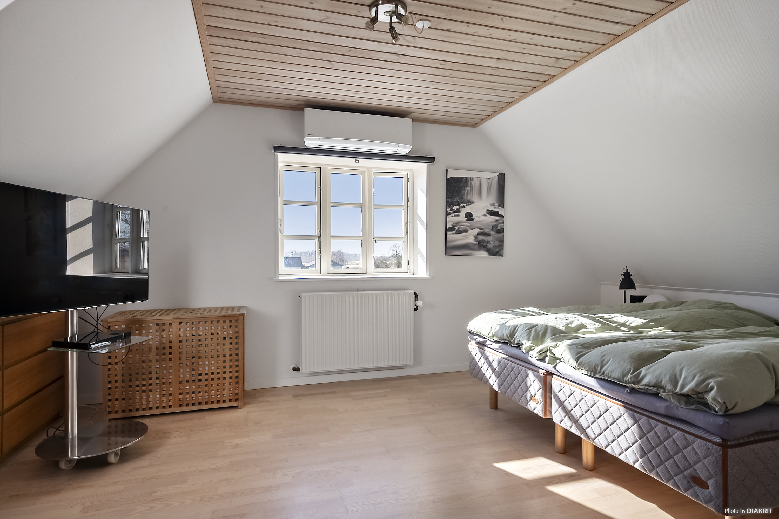 Fremhævet soveværelse billede i fuldskærmstilstand. Billede af Søbyvej 26, Gylling, 8300 Odder