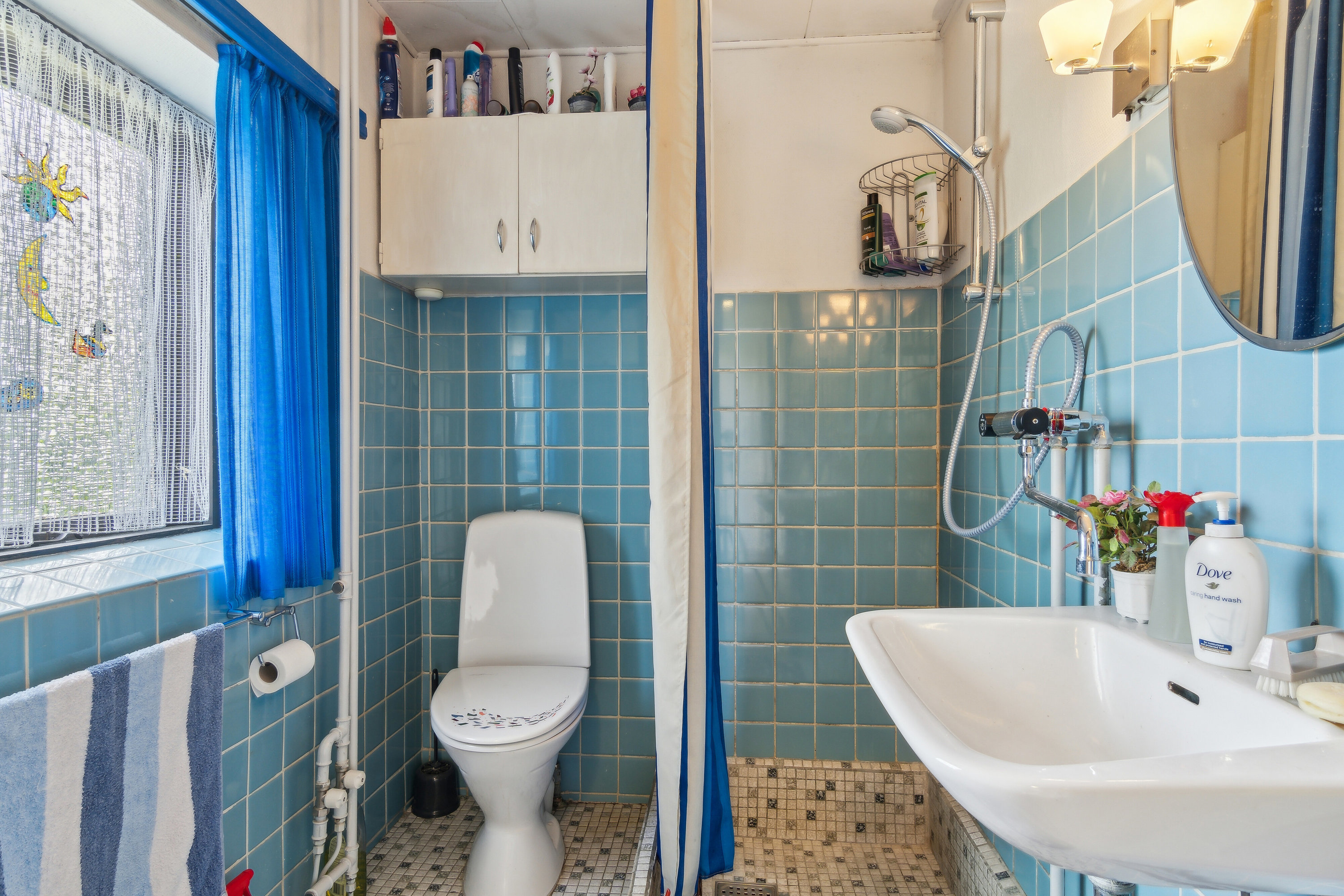 Fremhævet badeværelse billede i fuldskærmstilstand. Billede af Præstemarken 16, Nr Onsild, 9500 Hobro