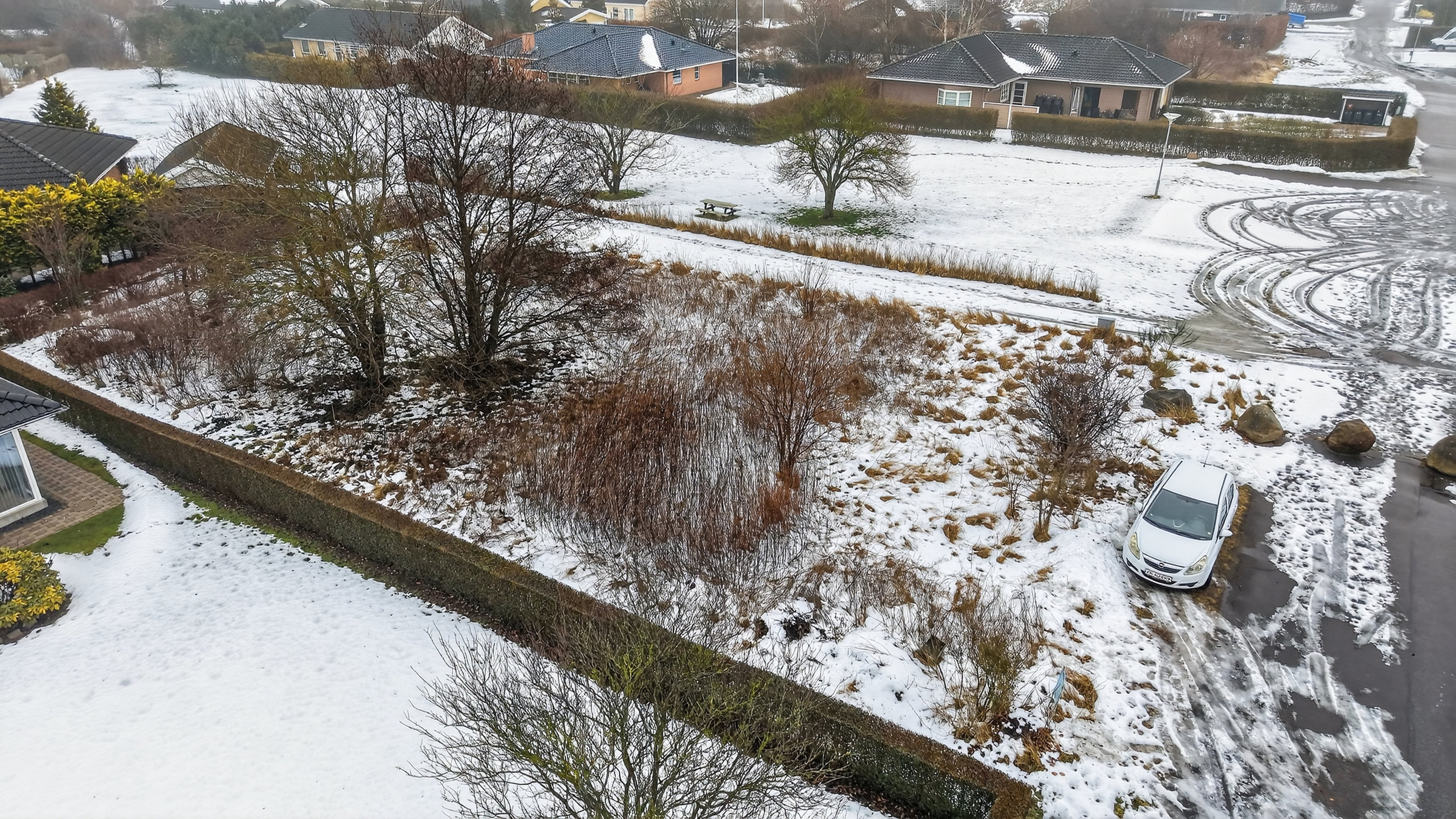 Fremhævet grund billede i fuldskærmstilstand. Billede af Ericalyngen 8, 4573 Højby