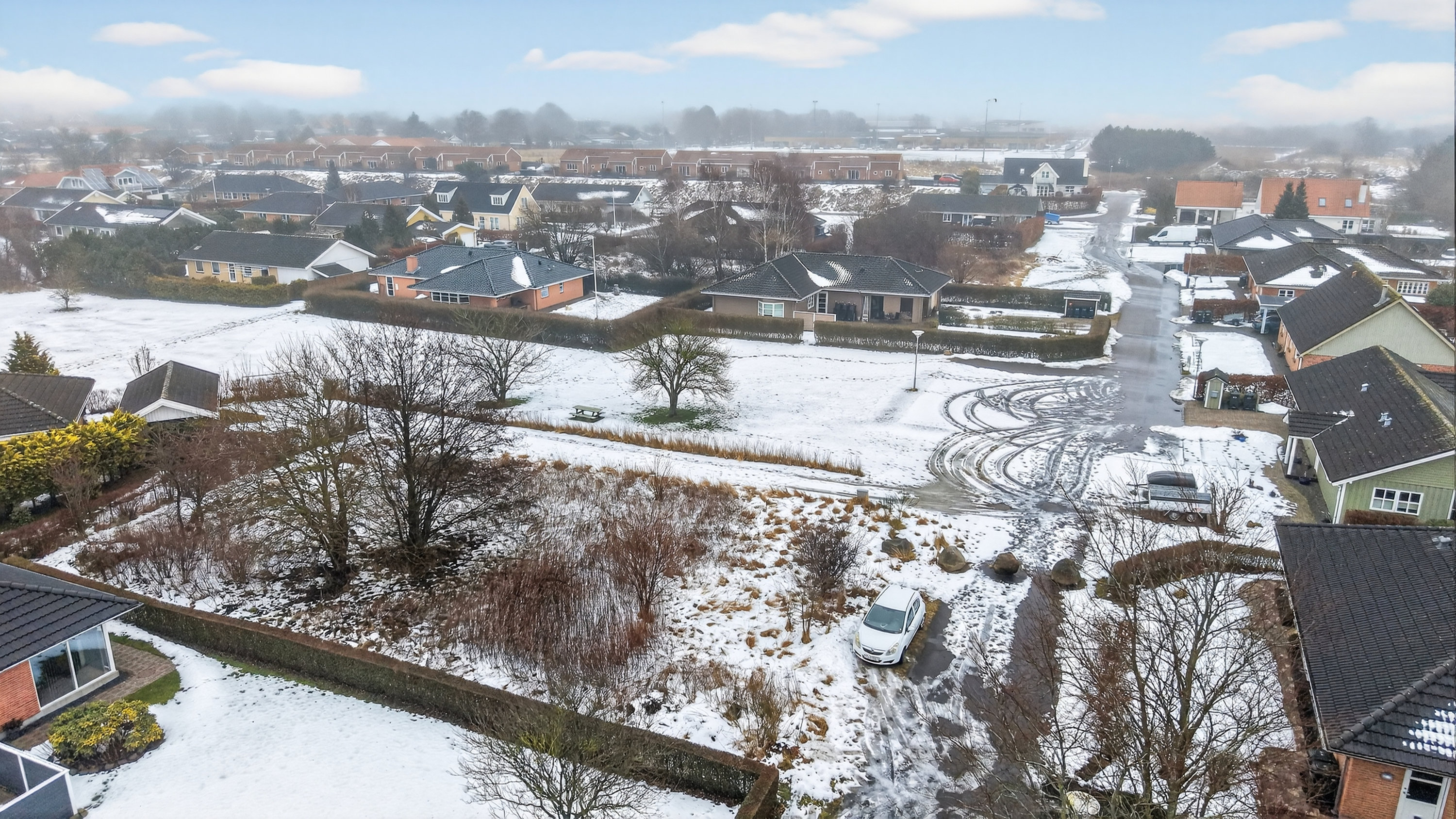 Fremhævet grund billede i fuldskærmstilstand. Billede af Ericalyngen 8, 4573 Højby