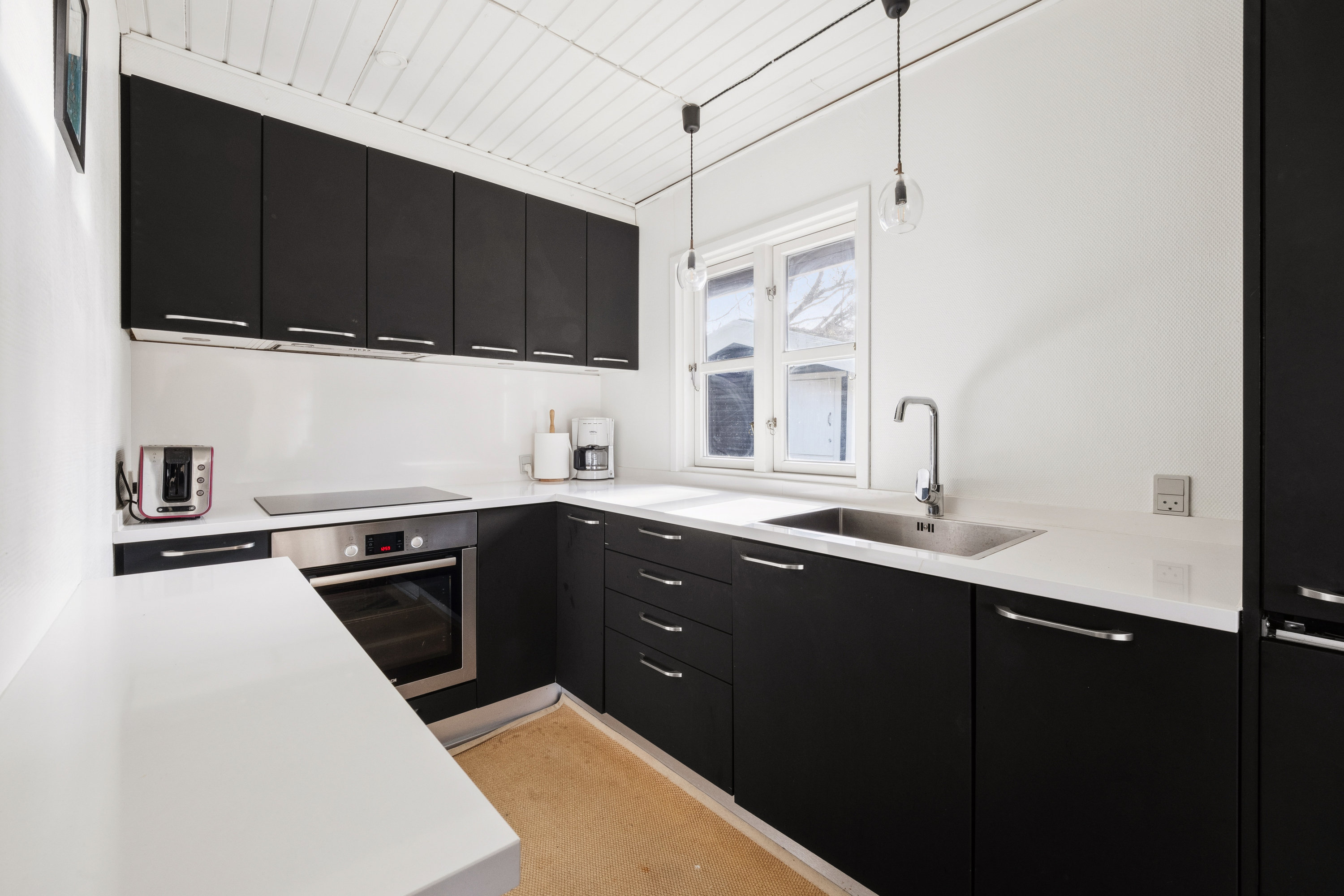 Fremhævet køkken billede i fuldskærmstilstand. Billede af Bjørnshøjevej 4, Vile, 7870 Roslev