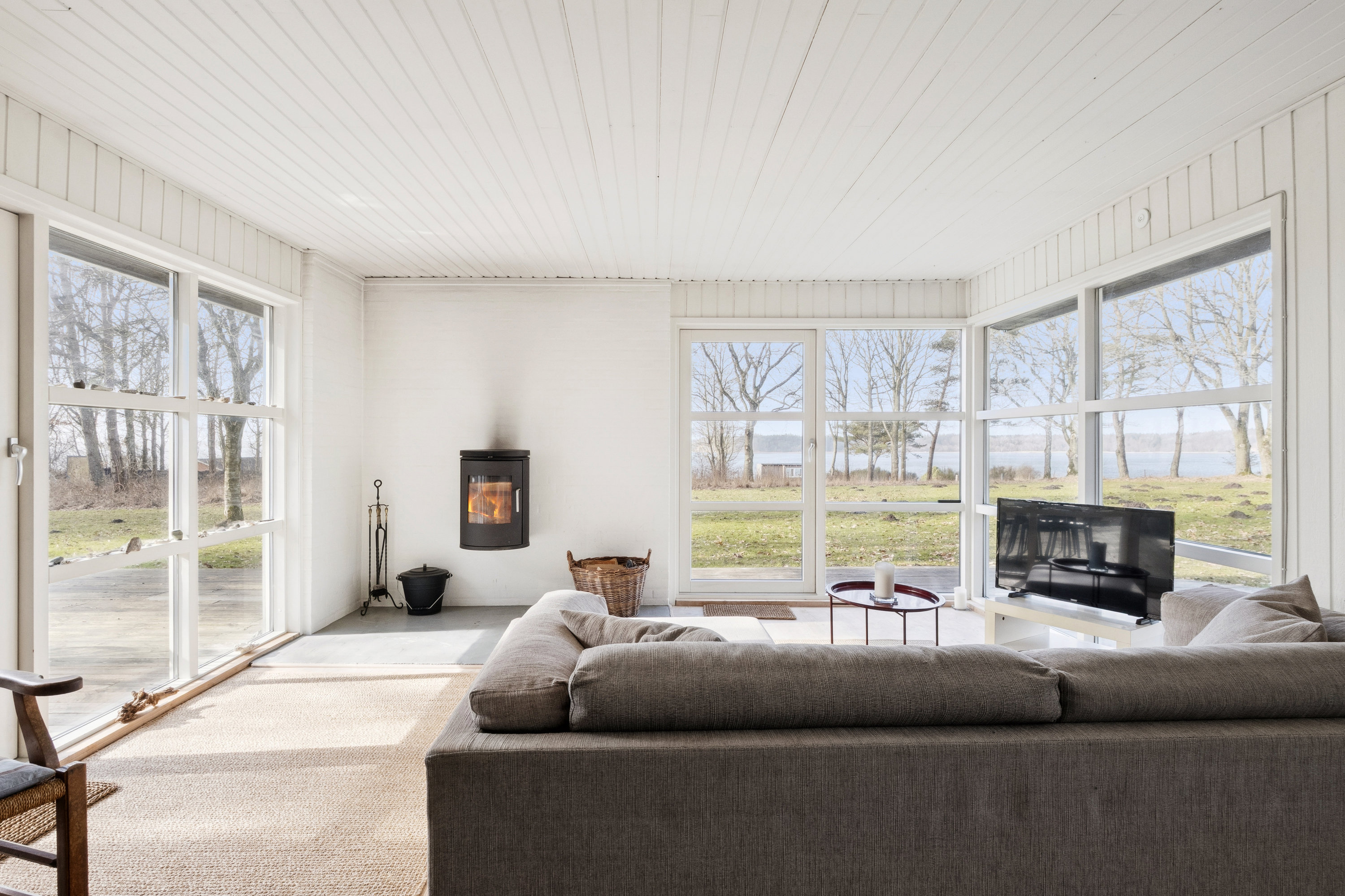 Fremhævet stue billede i fuldskærmstilstand. Billede af Bjørnshøjevej 4, Vile, 7870 Roslev