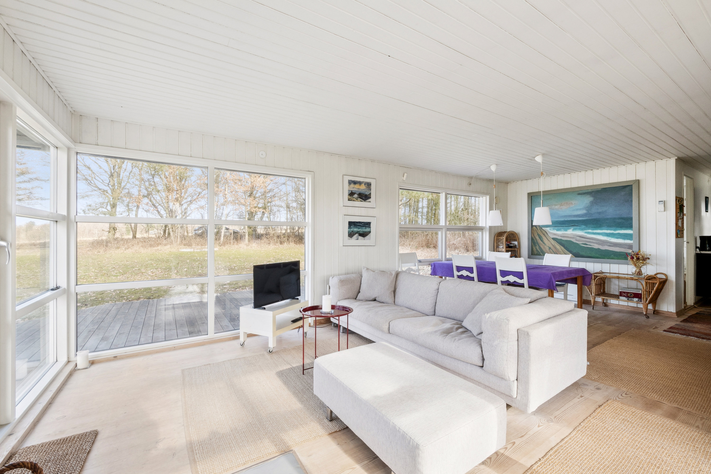 Fremhævet stue billede i fuldskærmstilstand. Billede af Bjørnshøjevej 4, Vile, 7870 Roslev