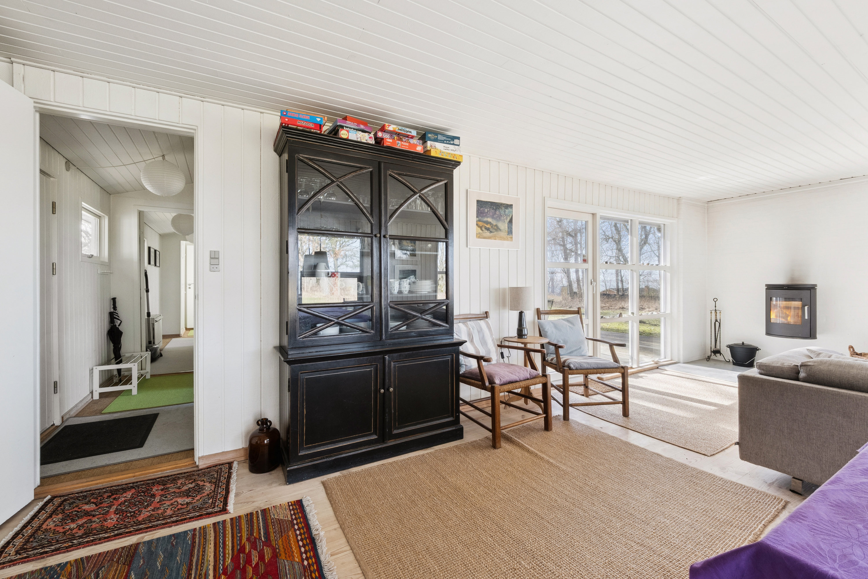 Fremhævet stue billede i fuldskærmstilstand. Billede af Bjørnshøjevej 4, Vile, 7870 Roslev