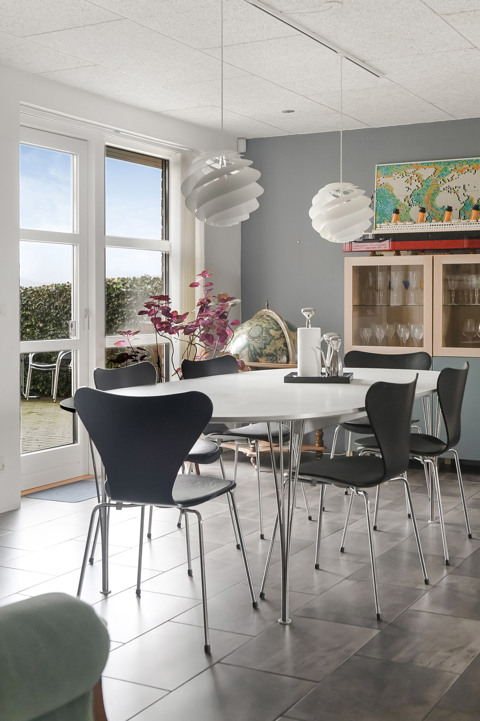 Fremhævet stue billede i fuldskærmstilstand. Billede af Lillevang 56, 7190 Billund