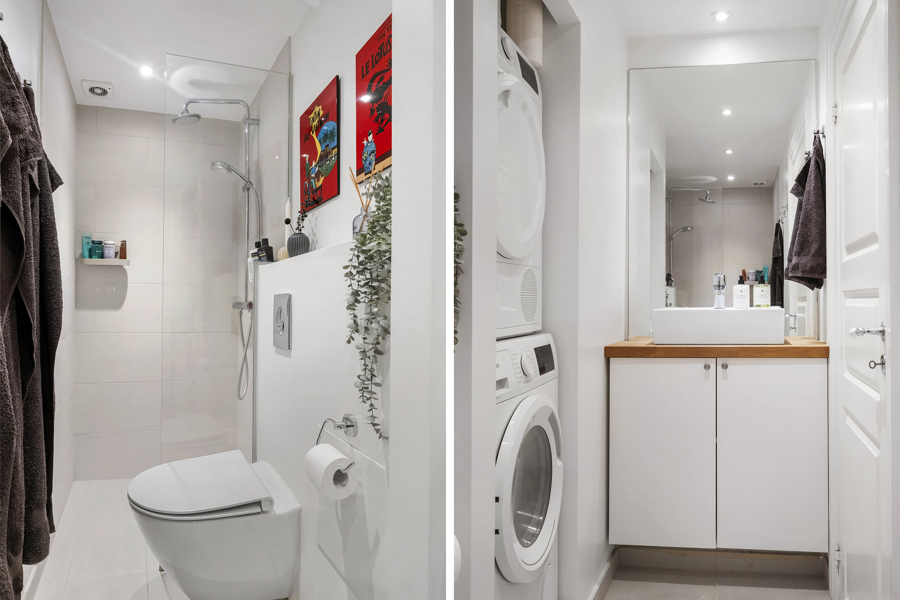 Fremhævet badeværelse billede i fuldskærmstilstand. Billede af Ordrupvej 98, 2. th., 2920 Charlottenlund