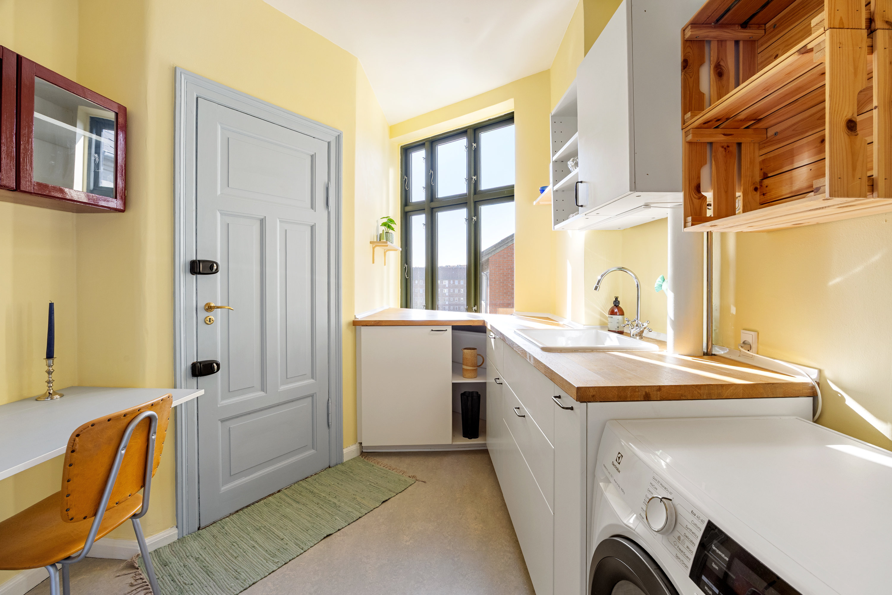 Fremhævet køkken billede i fuldskærmstilstand. Billede af Fenrisgade 2, 4. th., 2200 København N