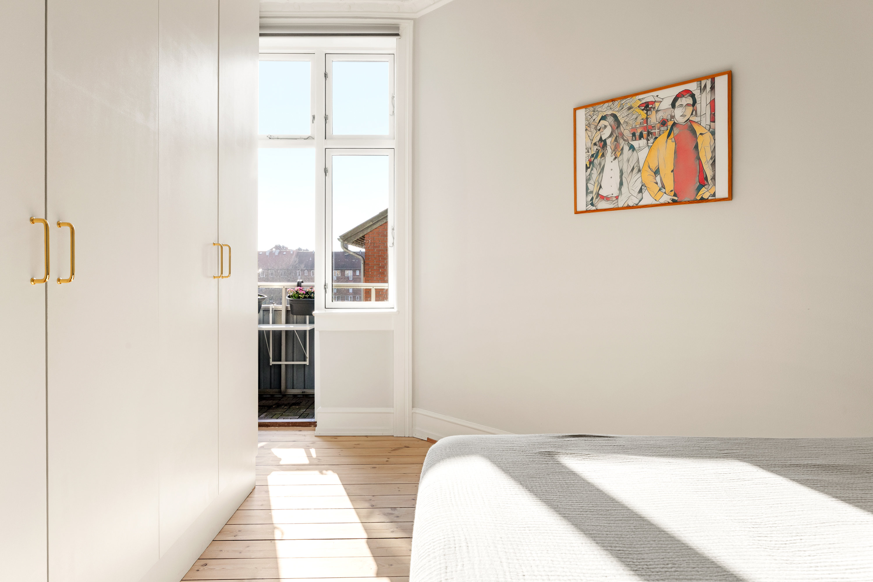 Fremhævet soveværelse billede i fuldskærmstilstand. Billede af Fenrisgade 2, 4. th., 2200 København N