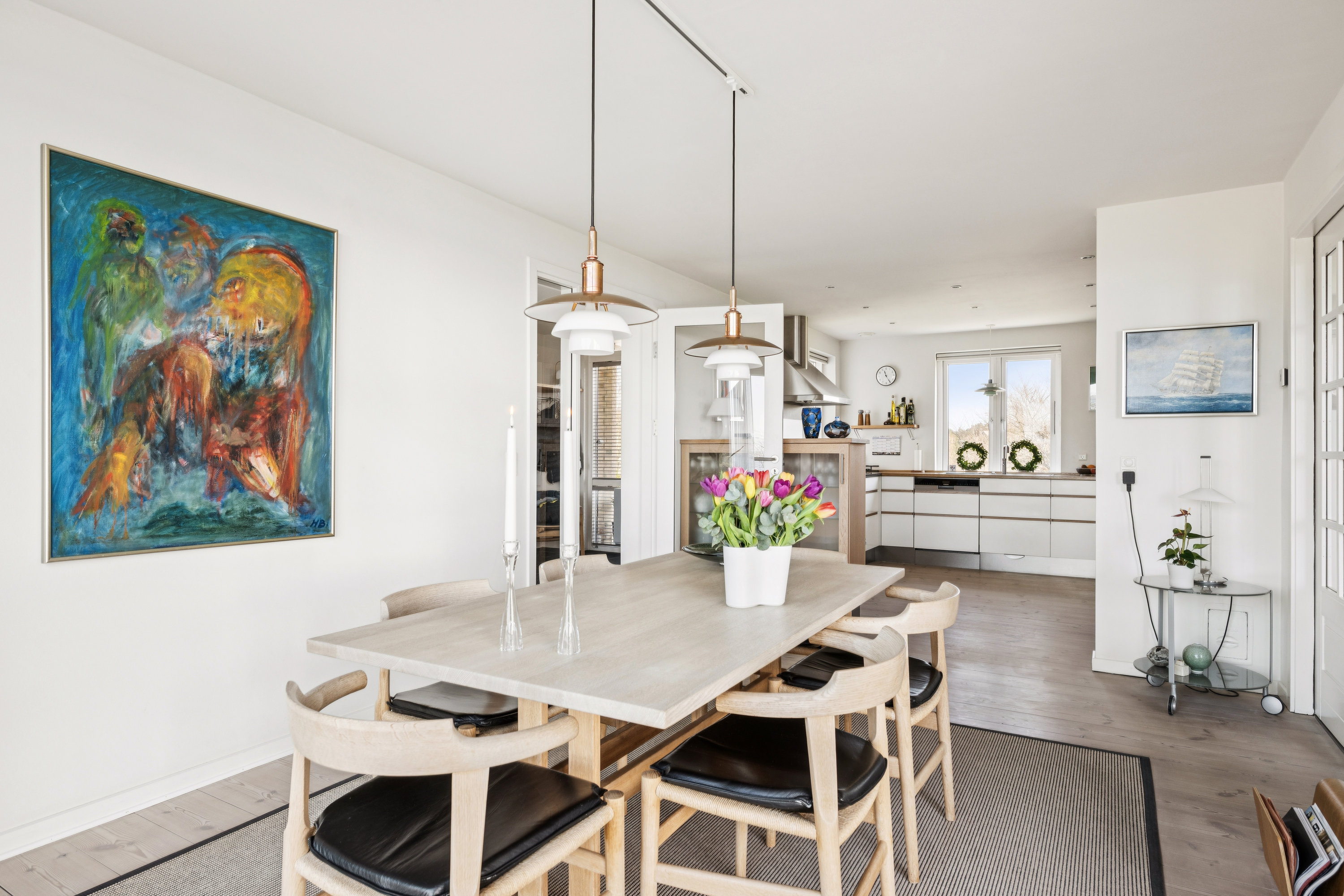 Fremhævet stue billede i fuldskærmstilstand. Billede af Strandgårdshøj 41, 8400 Ebeltoft