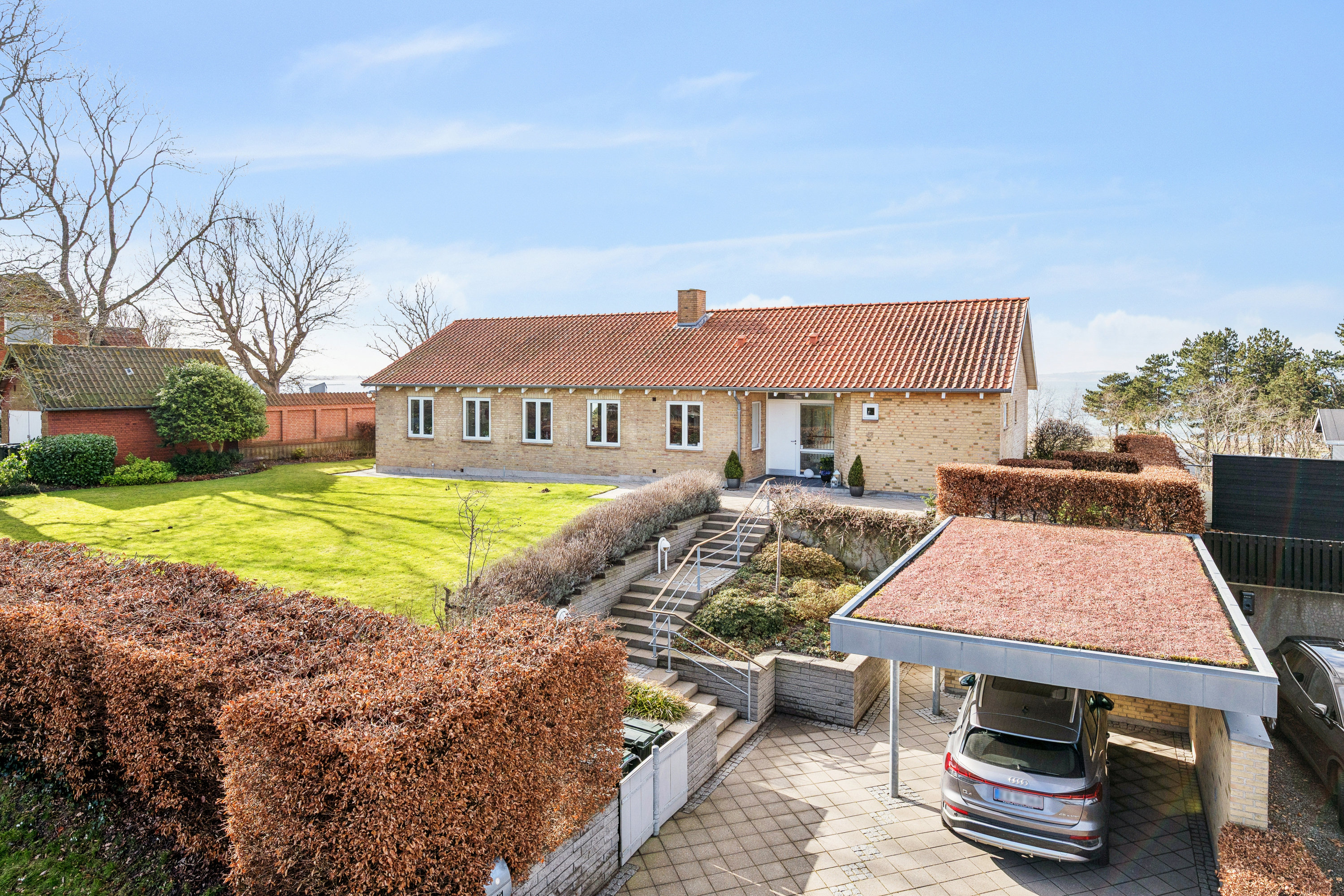 Fremhævet have billede i fuldskærmstilstand. Billede af Strandgårdshøj 41, 8400 Ebeltoft