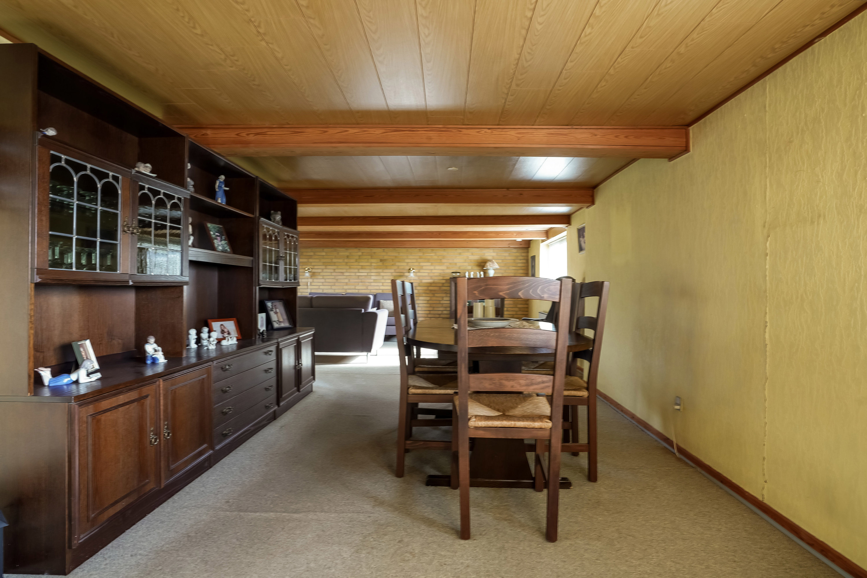 Fremhævet stue billede i fuldskærmstilstand. Billede af Pindebakken 11, Addit, 8740 Brædstrup