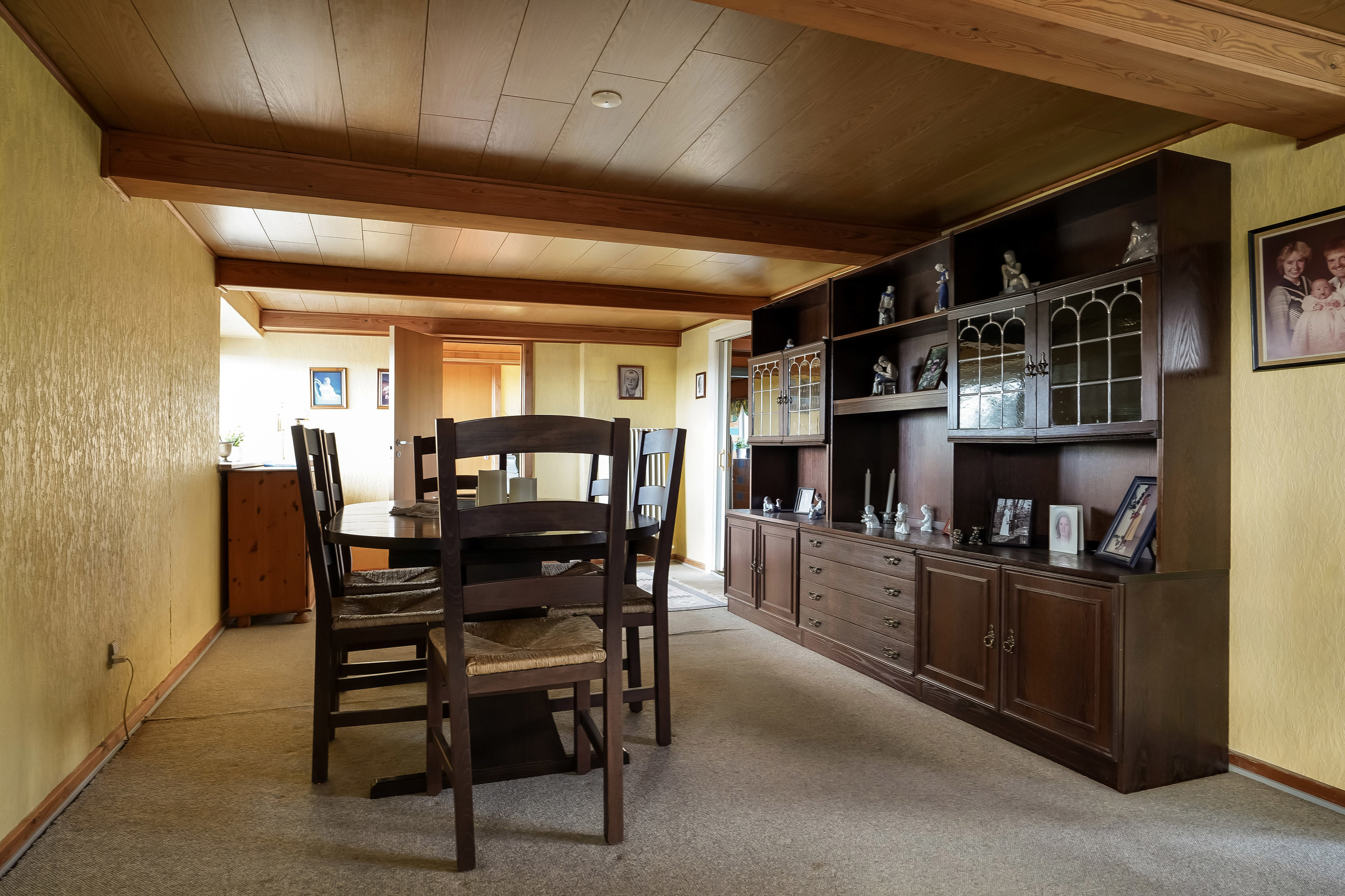 Fremhævet stue billede i fuldskærmstilstand. Billede af Pindebakken 11, Addit, 8740 Brædstrup