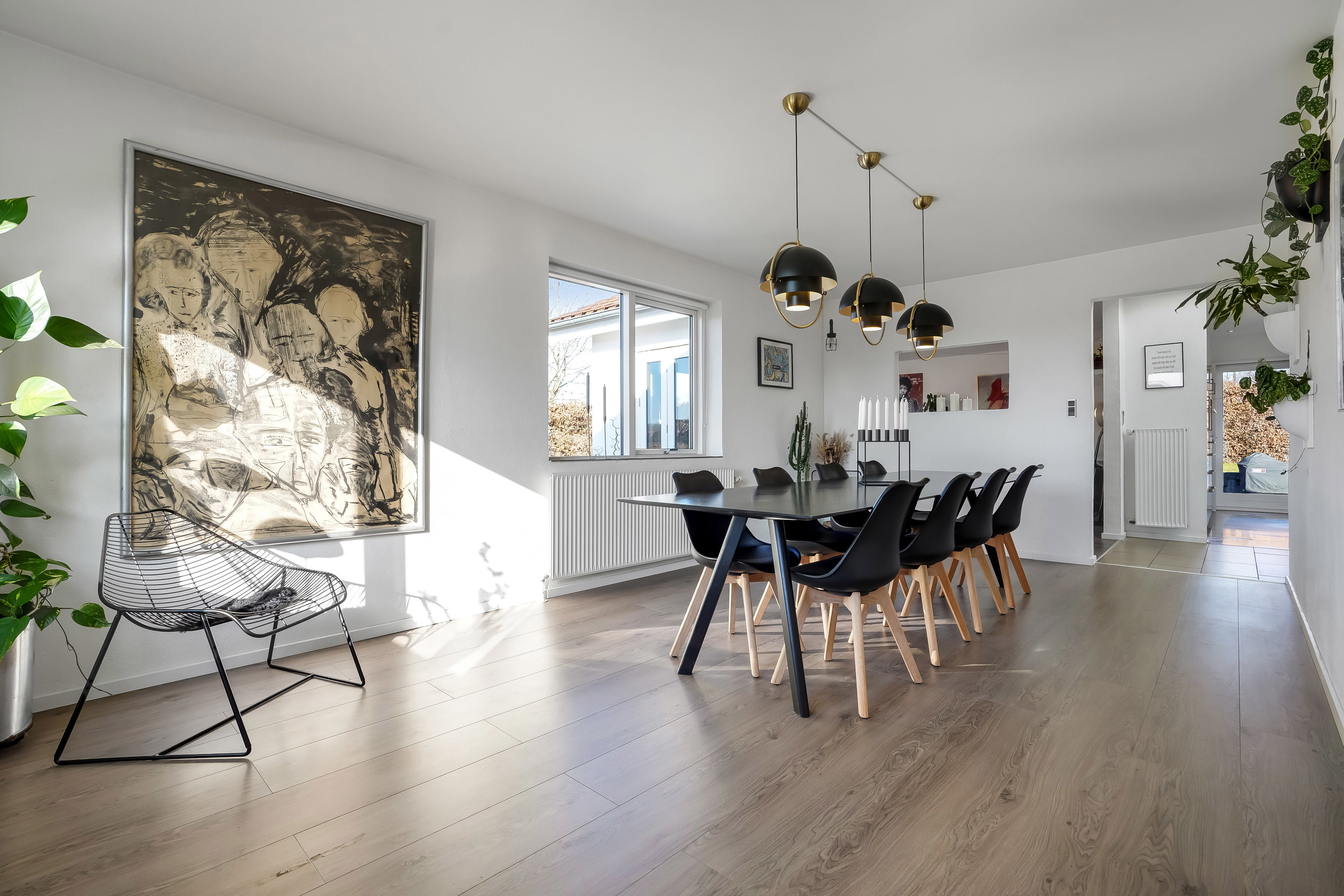 Fremhævet stue billede i fuldskærmstilstand. Billede af Vinkelvej 2B, 8740 Brædstrup