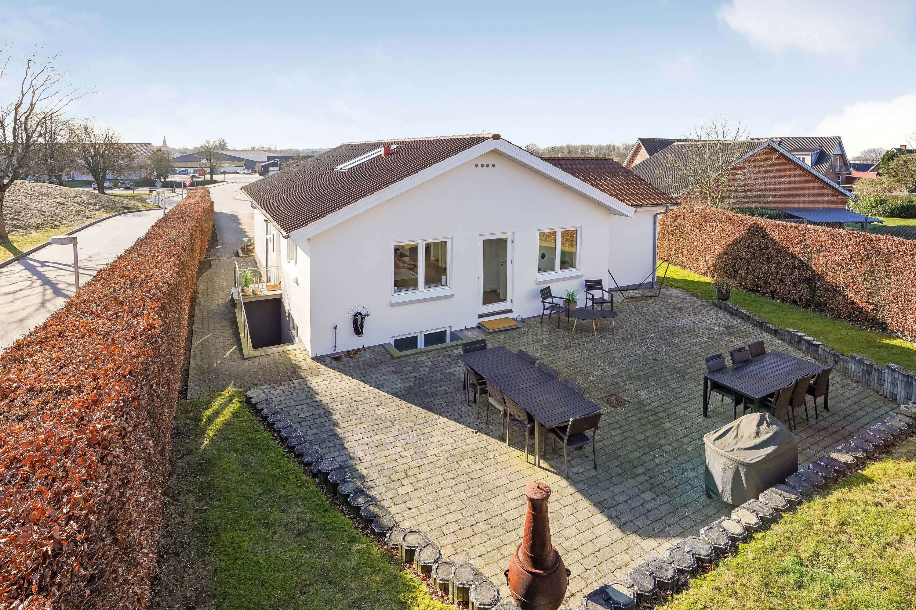 Fremhævet ejendommen billede i fuldskærmstilstand. Billede af Vinkelvej 2B, 8740 Brædstrup