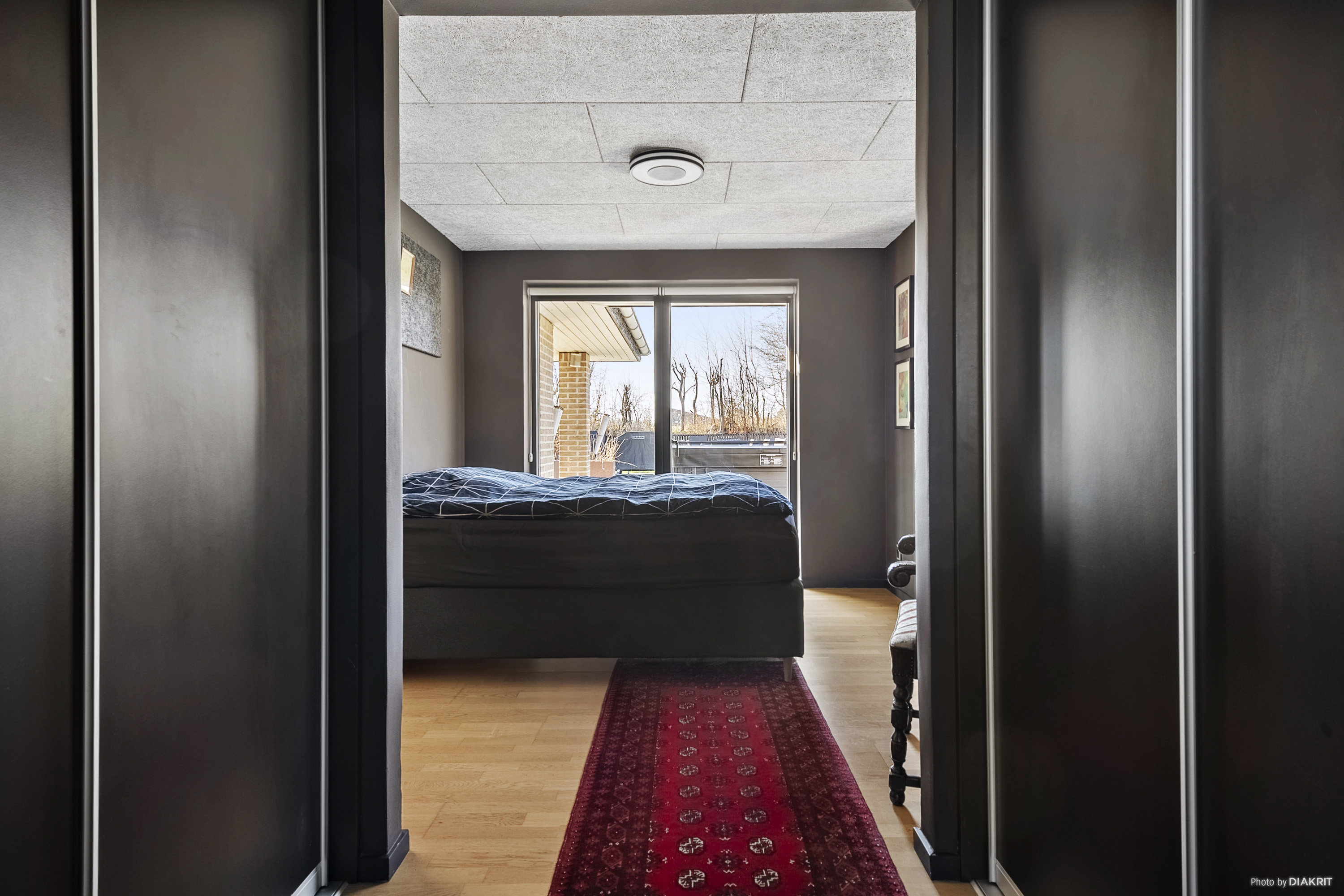 Fremhævet soveværelse billede i fuldskærmstilstand. Billede af Smedegade 107, Ørting, 8300 Odder