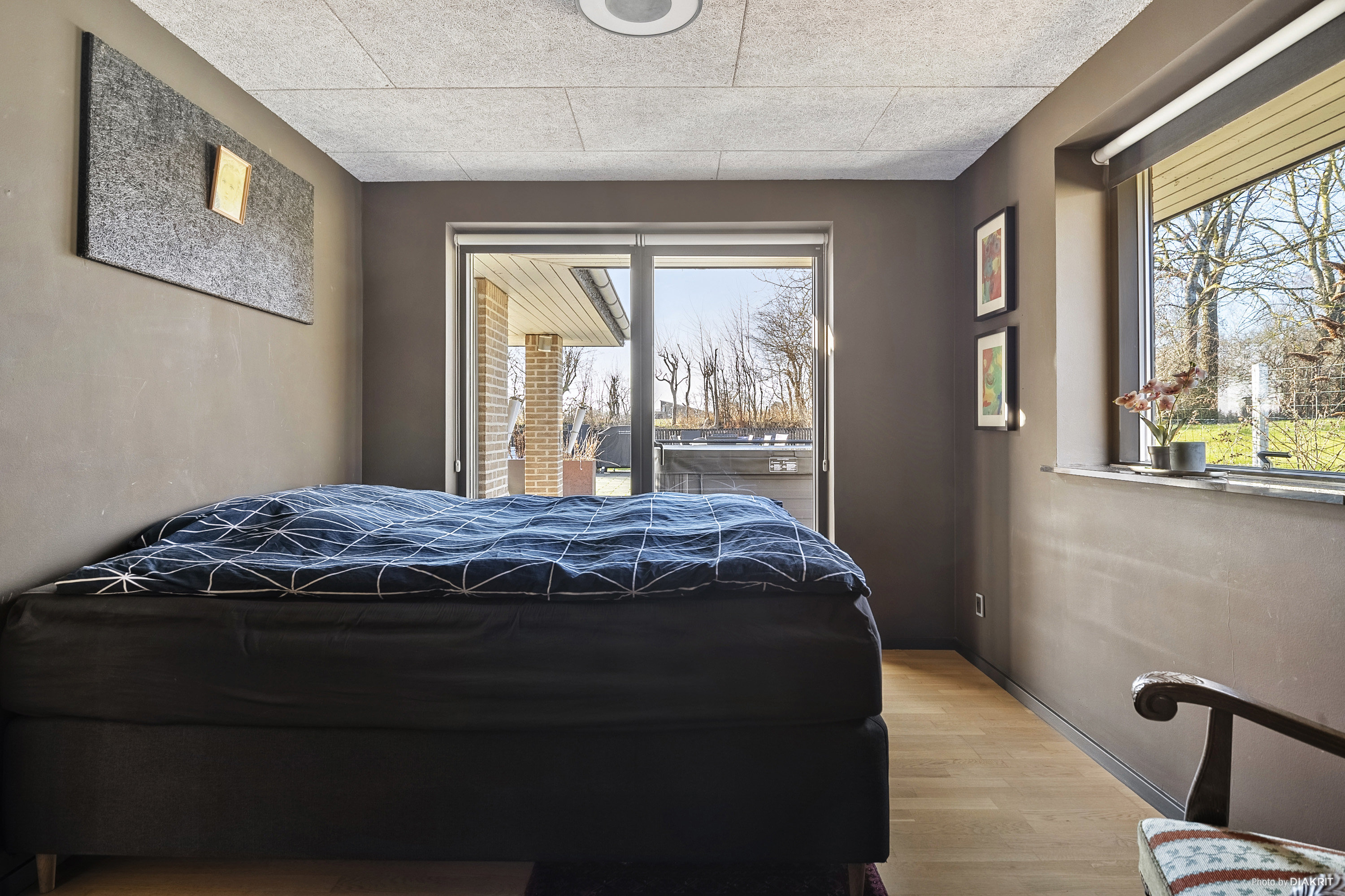 Fremhævet soveværelse billede i fuldskærmstilstand. Billede af Smedegade 107, Ørting, 8300 Odder