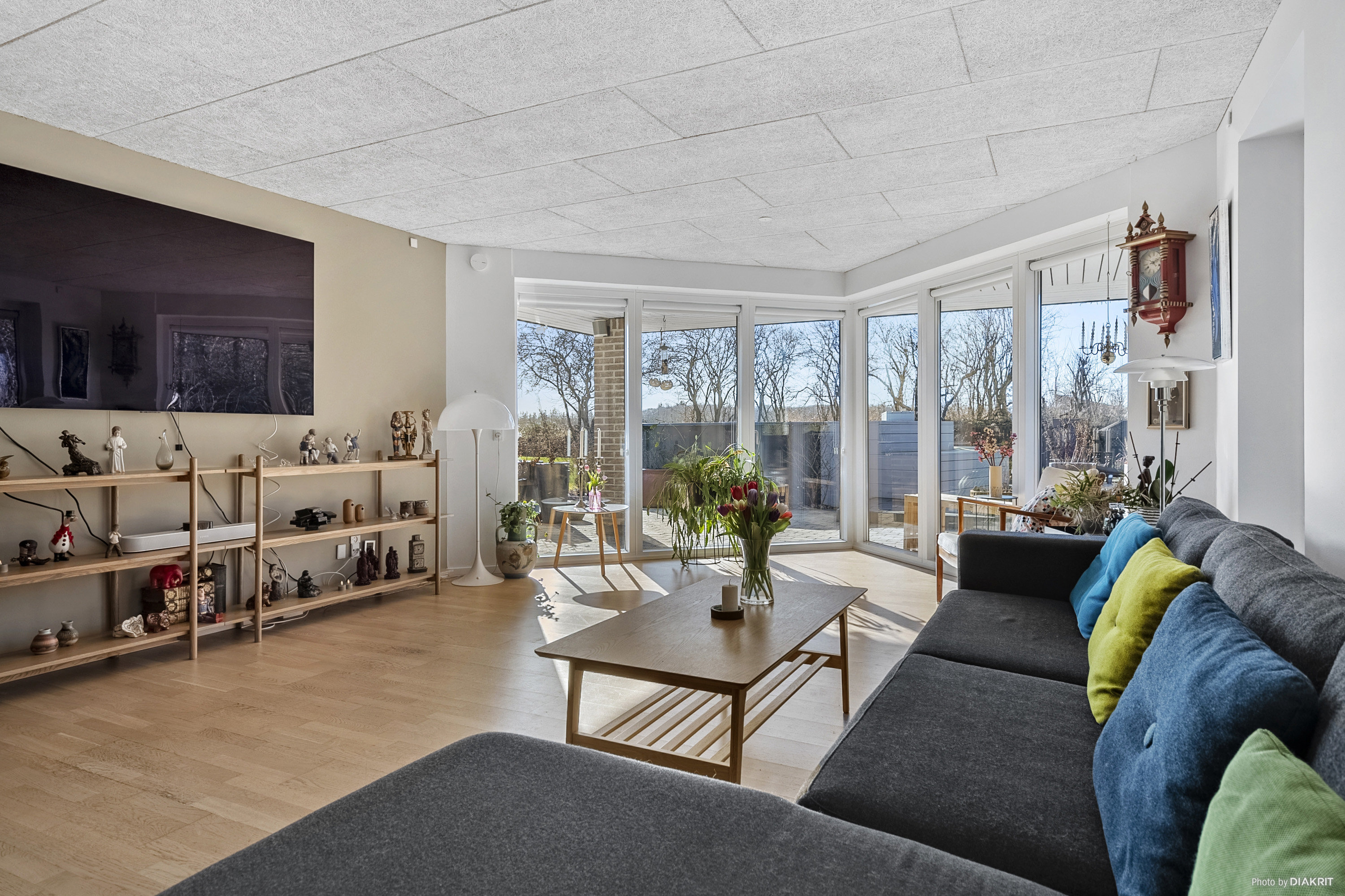 Fremhævet stue billede i fuldskærmstilstand. Billede af Smedegade 107, Ørting, 8300 Odder