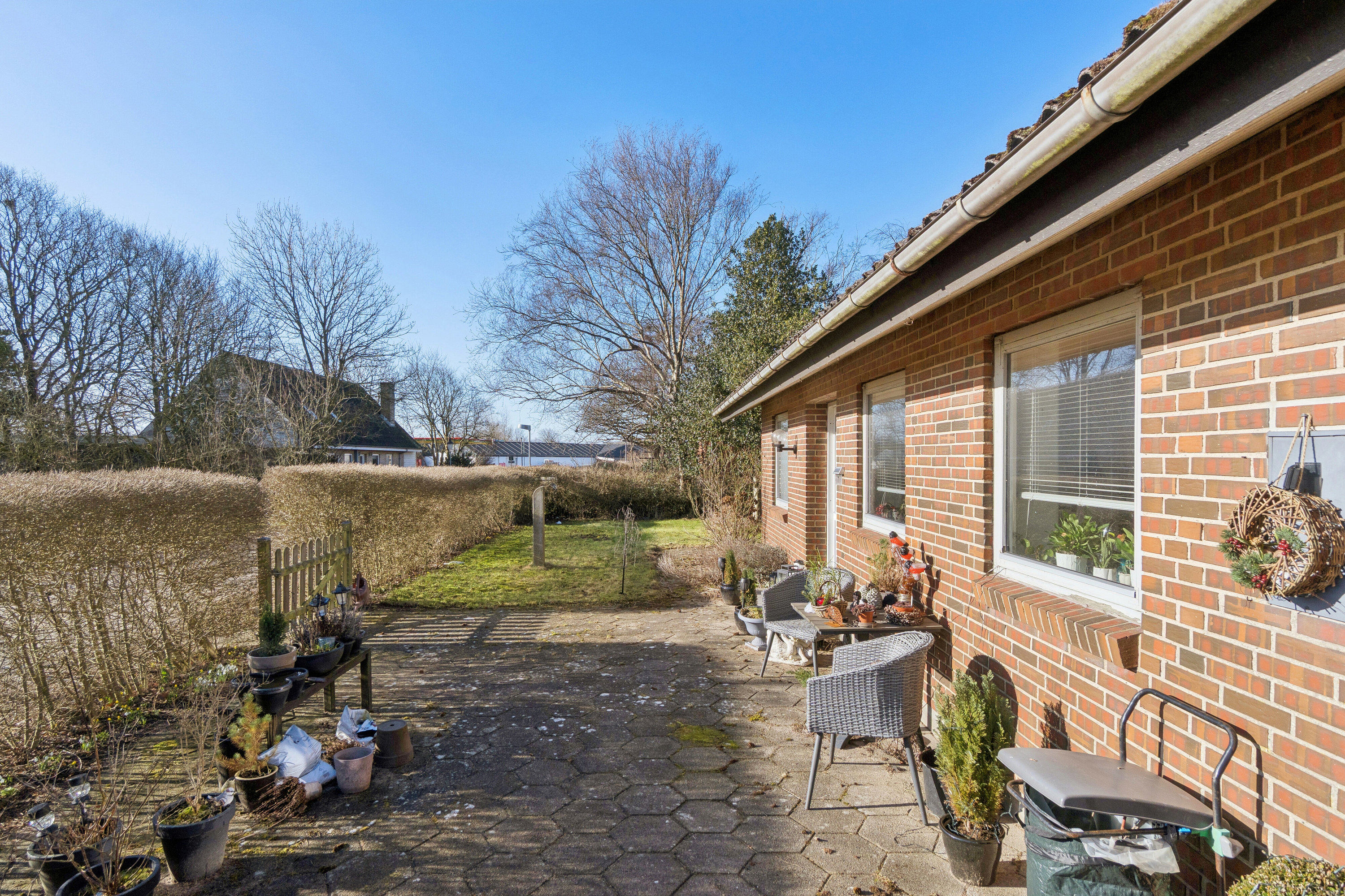 Fremhævet set fra vejen billede i fuldskærmstilstand. Billede af Svinget 7, Koldby, 7752 Snedsted