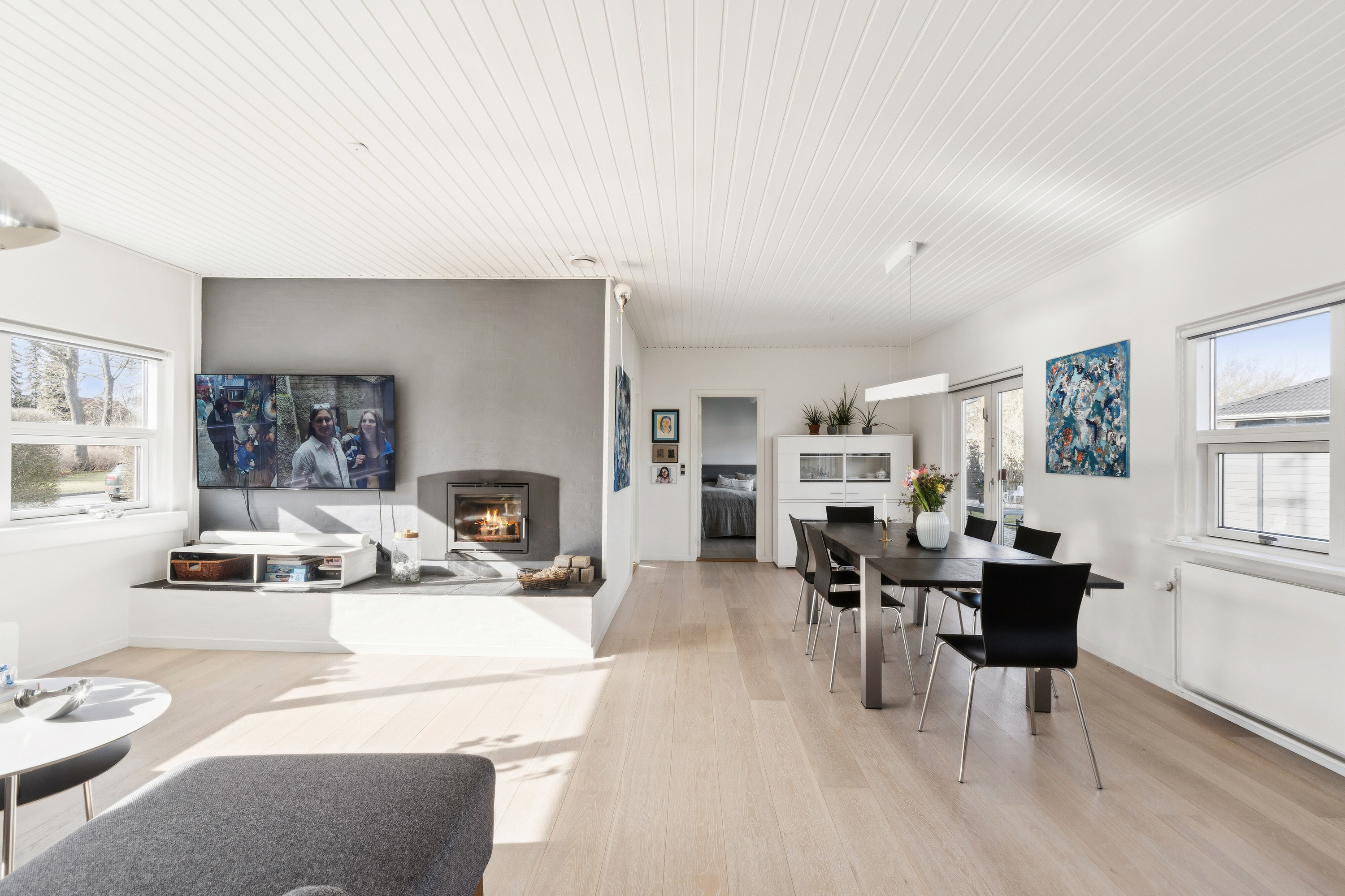 Fremhævet stue billede i fuldskærmstilstand. Billede af Sofielunden 2, 2600 Glostrup