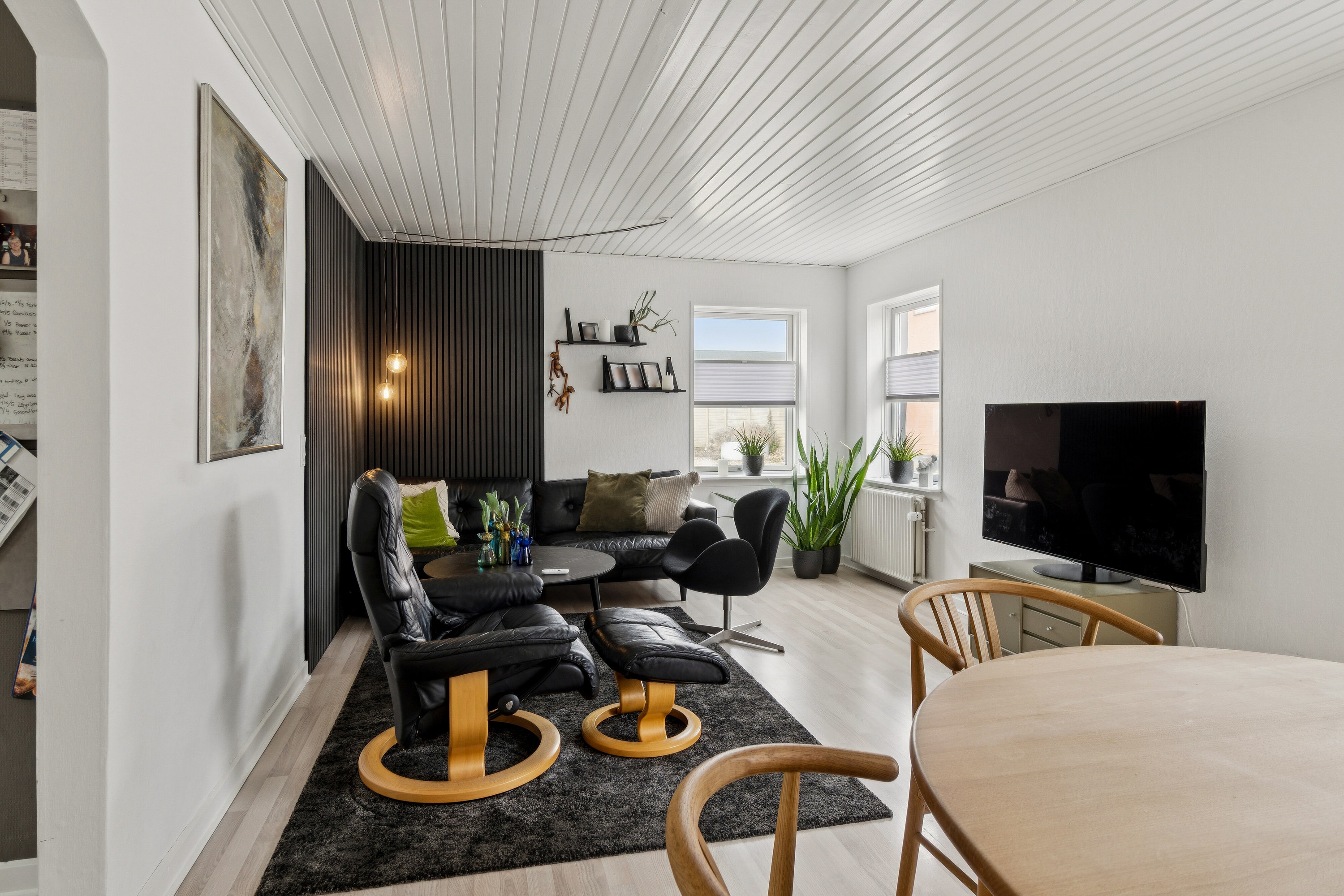 Fremhævet stue billede i fuldskærmstilstand. Billede af Margrethevej 15B, 4400 Kalundborg