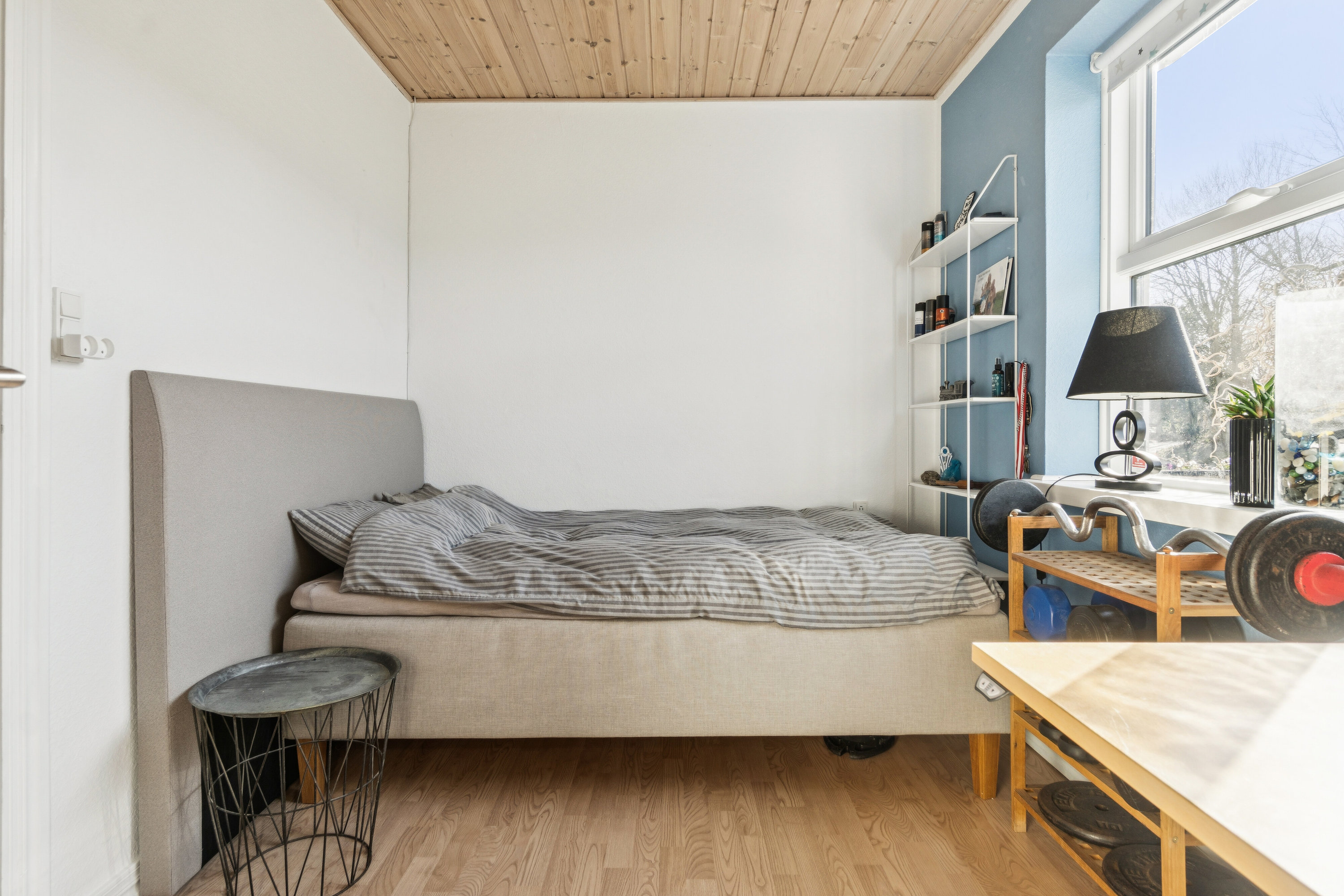 Fremhævet soveværelse billede i fuldskærmstilstand. Billede af Højtofte 11, 7760 Hurup Thy