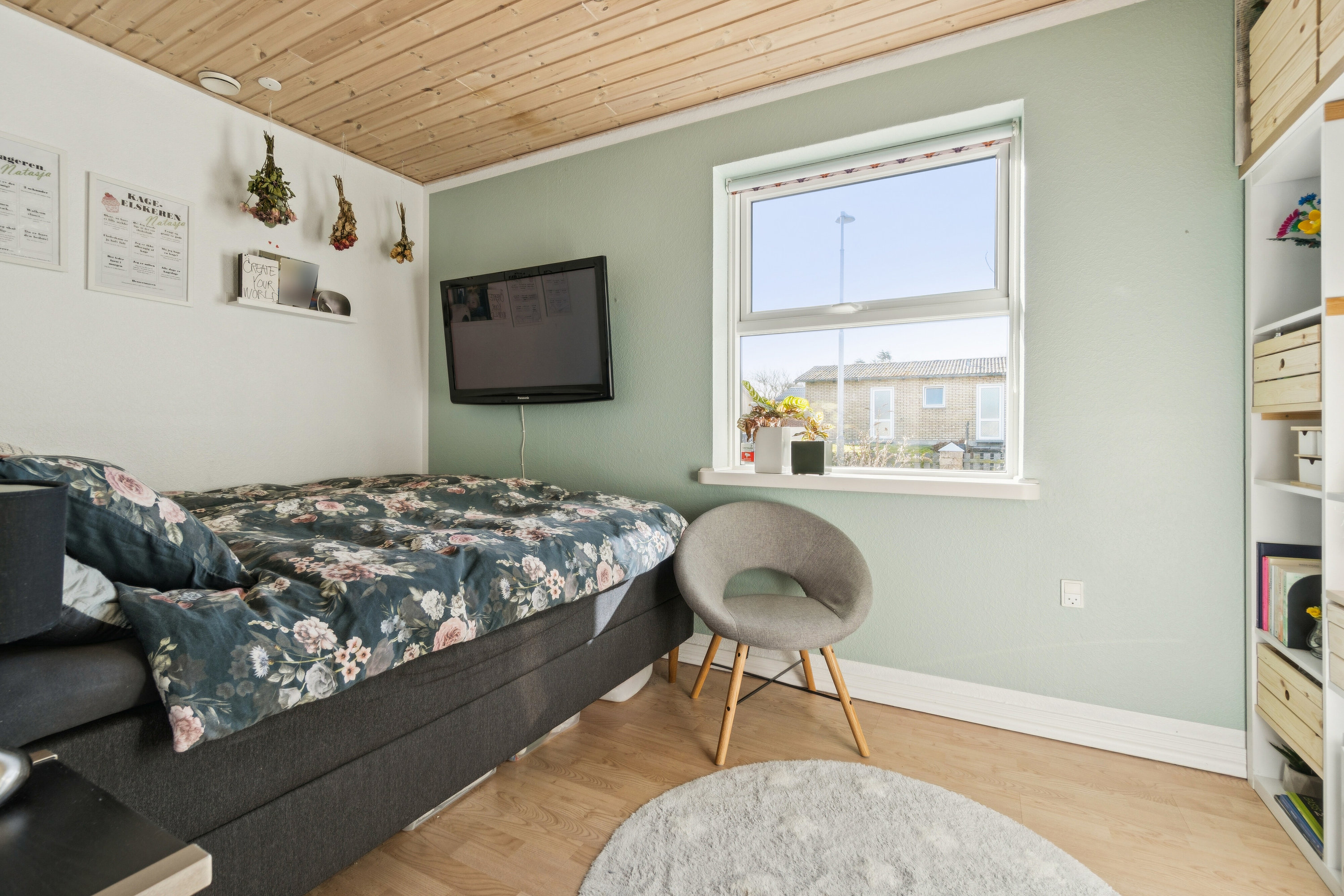Fremhævet soveværelse billede i fuldskærmstilstand. Billede af Højtofte 11, 7760 Hurup Thy