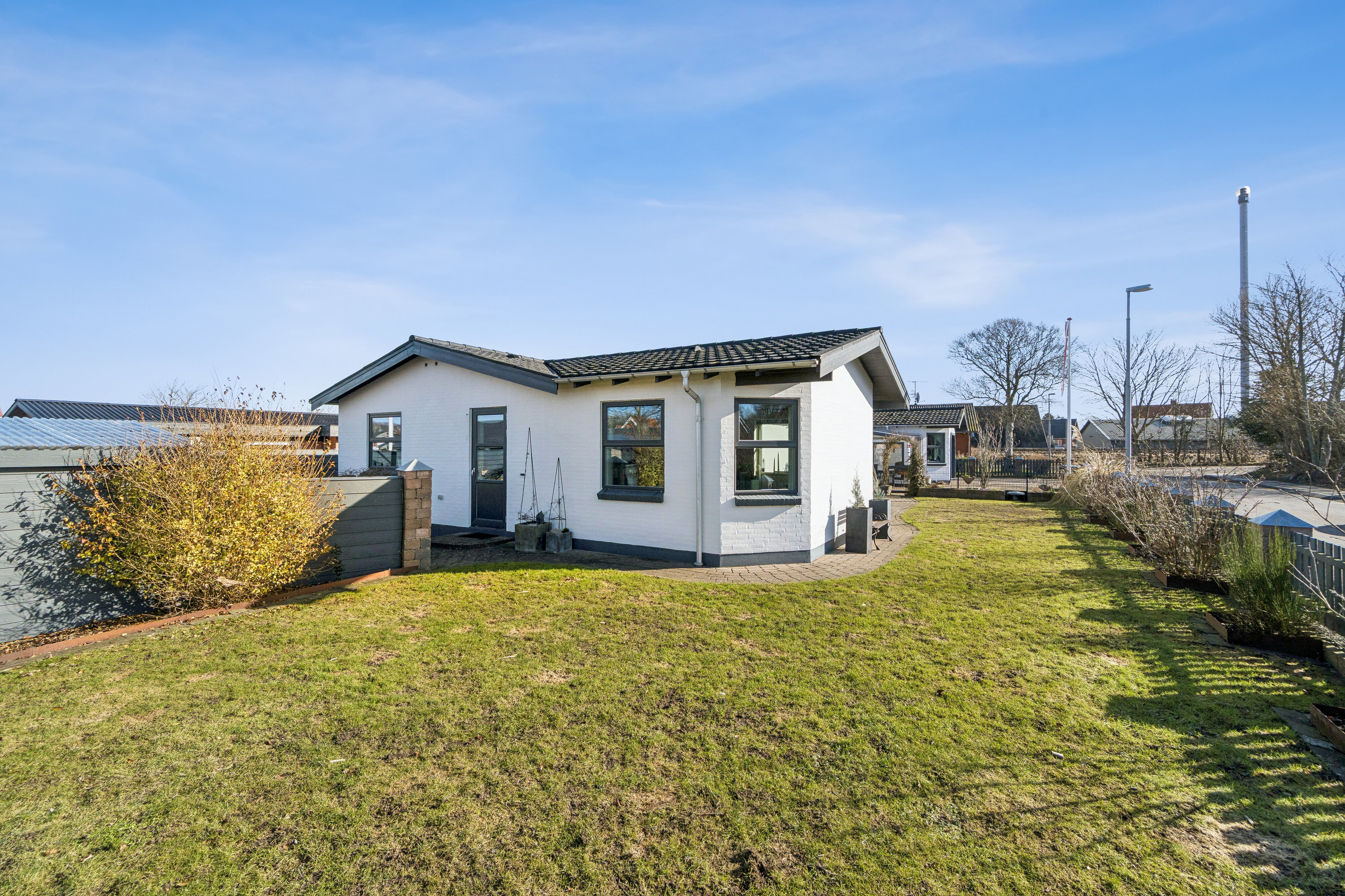 Fremhævet set fra haven billede i fuldskærmstilstand. Billede af Højtofte 11, 7760 Hurup Thy