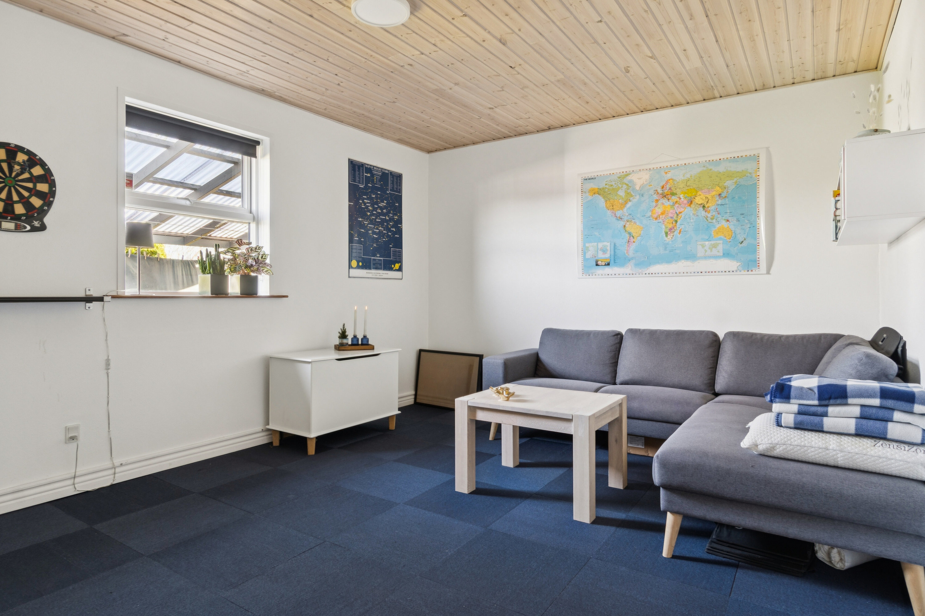 Fremhævet stue billede i fuldskærmstilstand. Billede af Højtofte 11, 7760 Hurup Thy