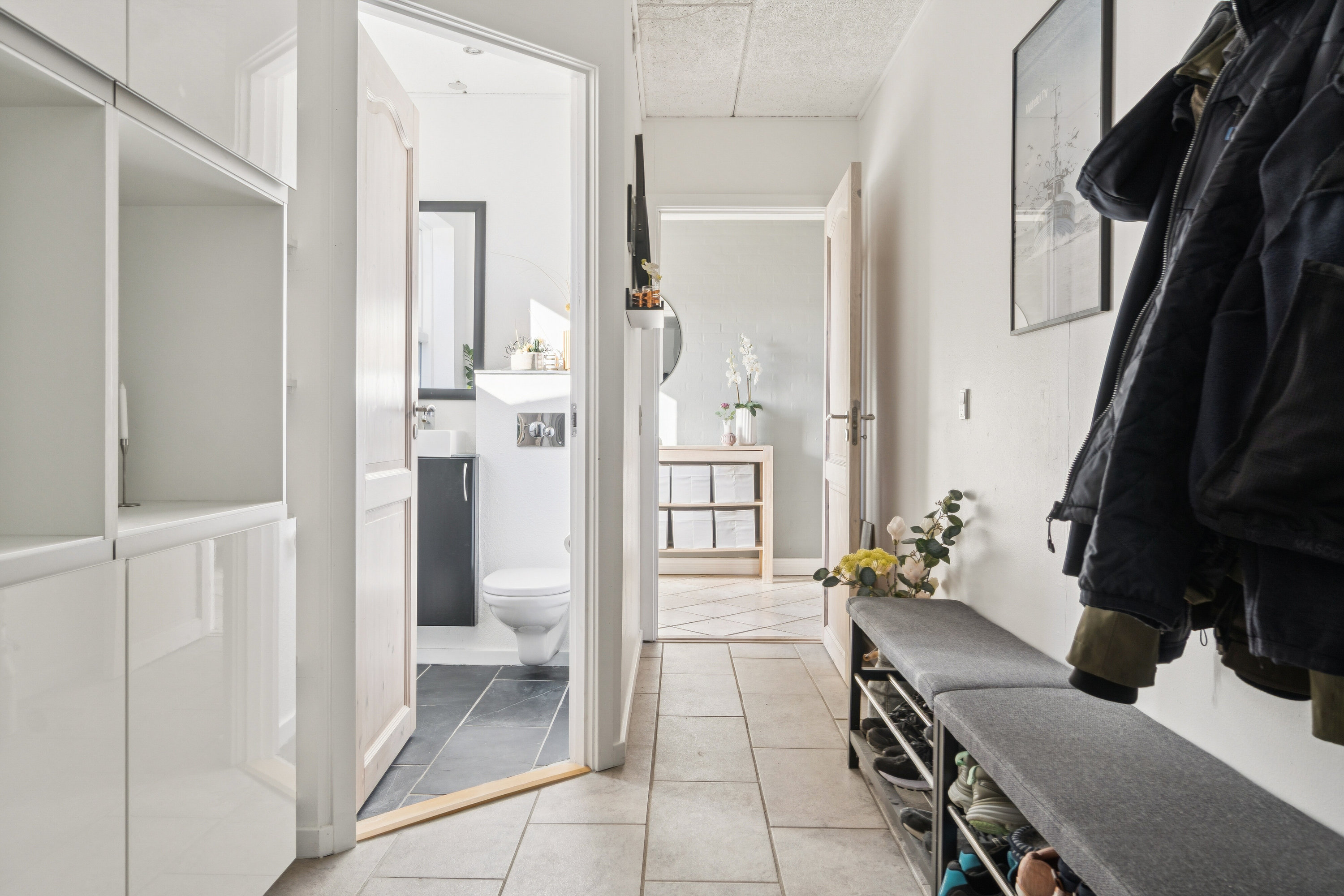 Fremhævet gang billede i fuldskærmstilstand. Billede af Højtofte 11, 7760 Hurup Thy