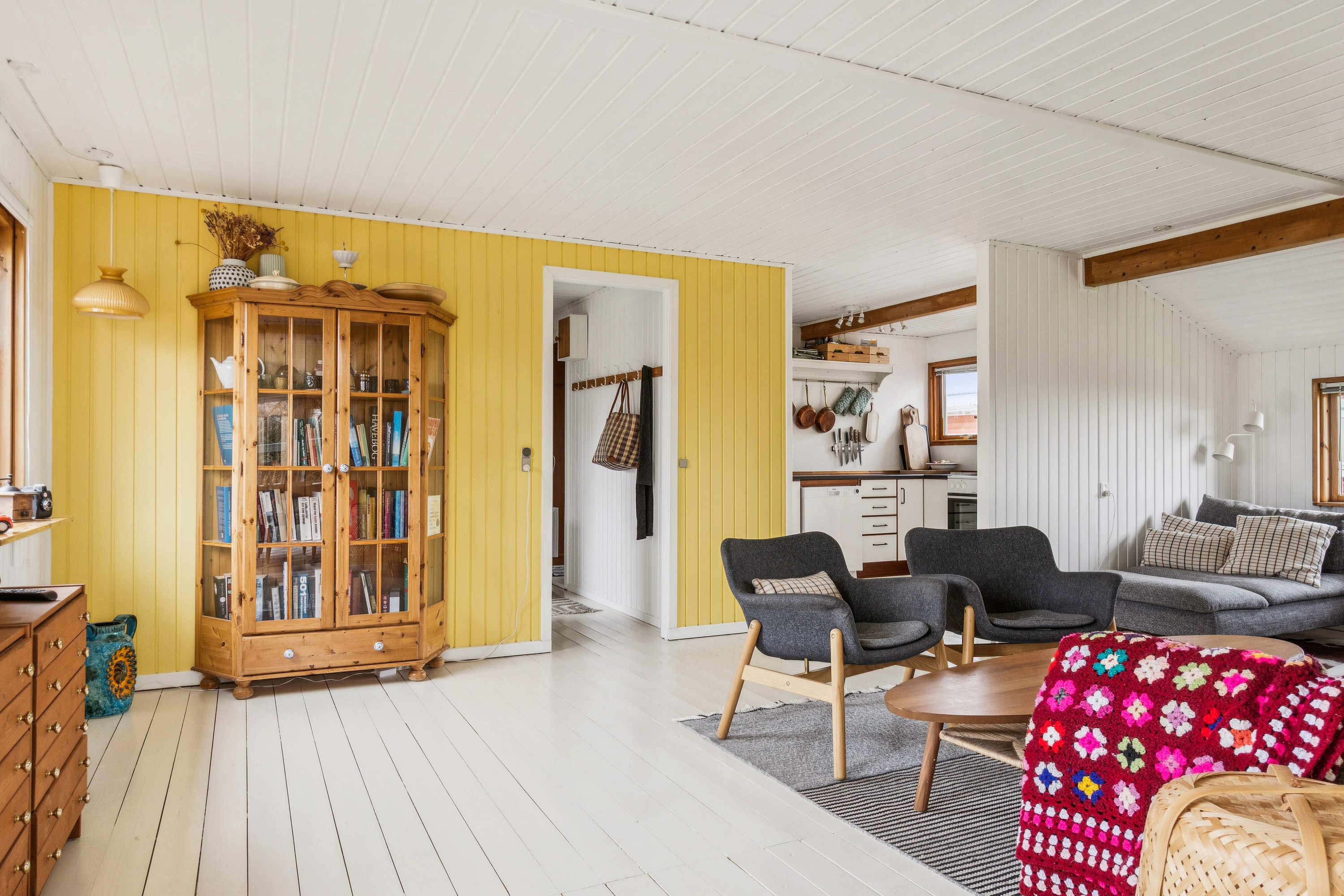 Fremhævet stue billede i fuldskærmstilstand. Billede af Spættevej 5, St Kongsmark, 4200 Slagelse