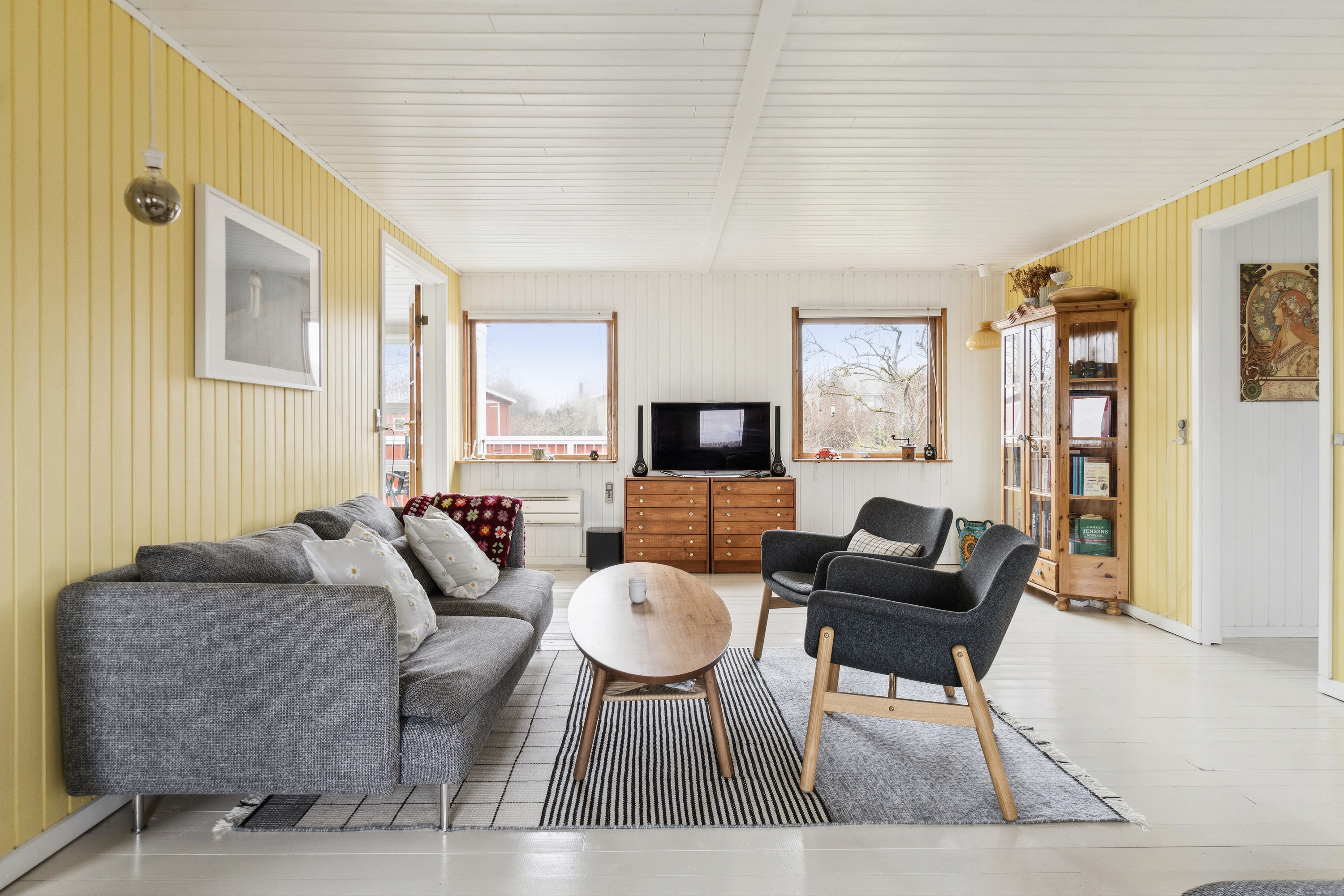 Fremhævet stue billede i fuldskærmstilstand. Billede af Spættevej 5, St Kongsmark, 4200 Slagelse