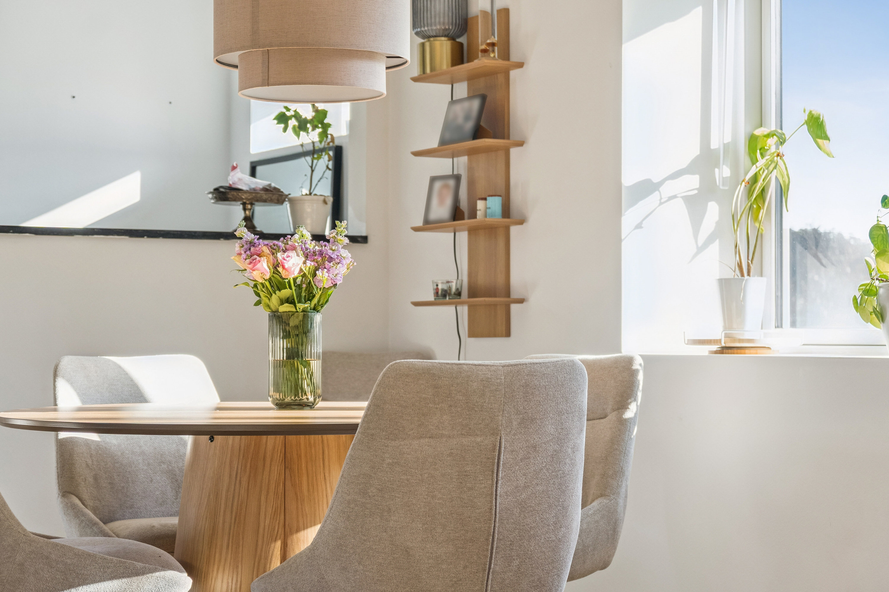 Fremhævet spisestue billede i fuldskærmstilstand. Billede af Sømosen 1, Sjørslev, 8620 Kjellerup