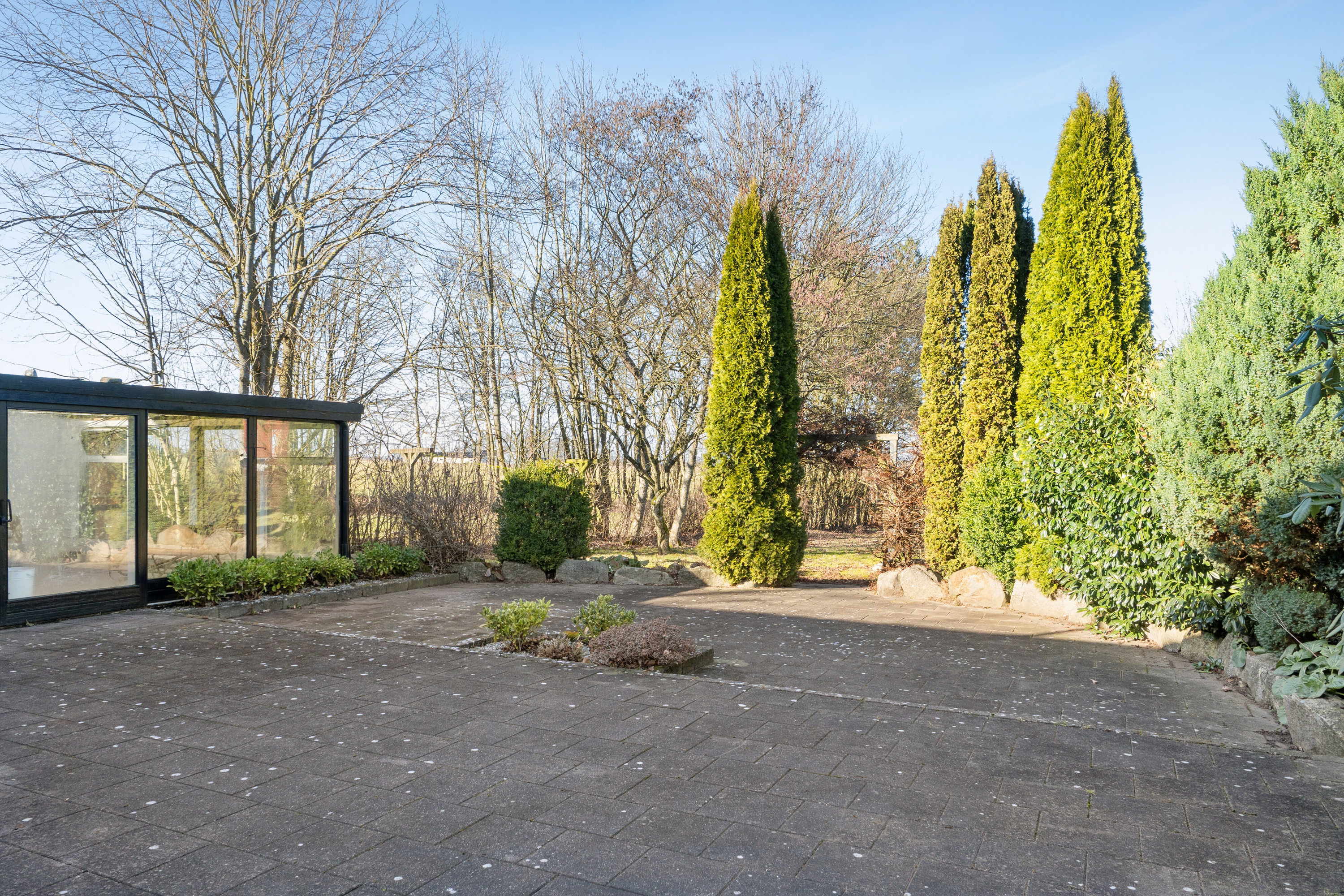 Fremhævet baghave billede i fuldskærmstilstand. Billede af Sømosen 1, Sjørslev, 8620 Kjellerup