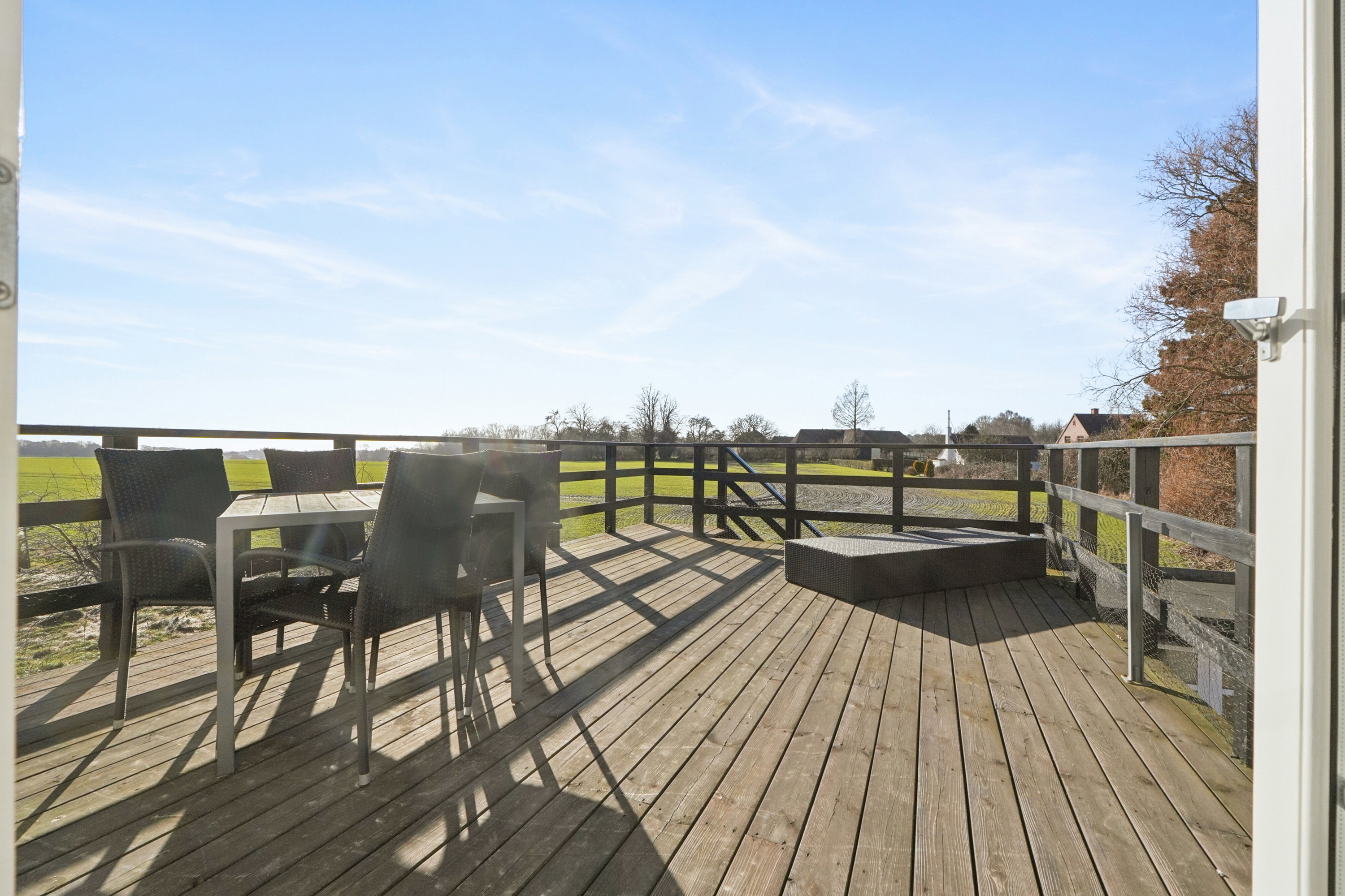 Fremhævet altan billede i fuldskærmstilstand. Billede af Vågebjergvej 6, 5932 Humble