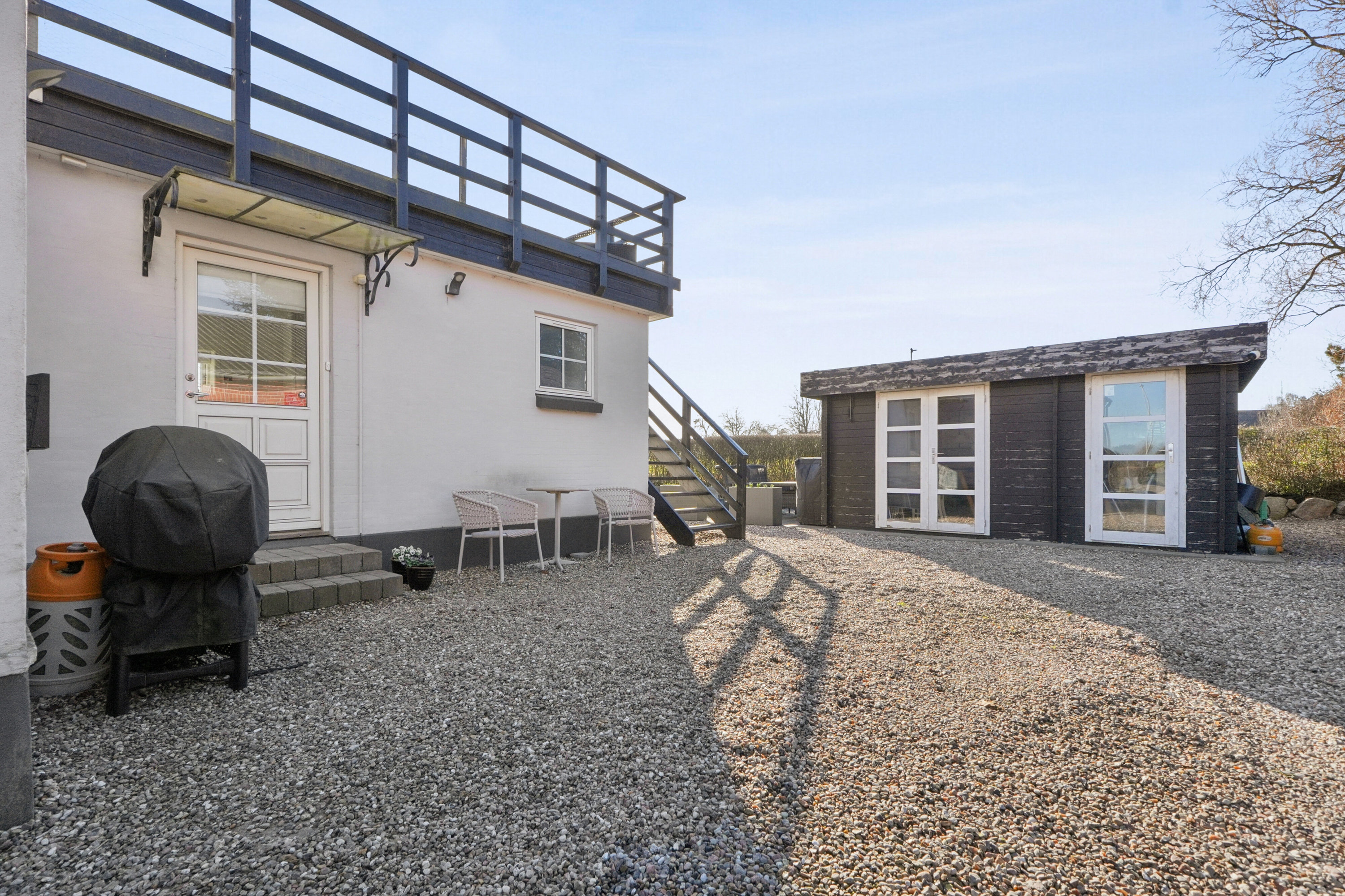 Fremhævet baghave billede i fuldskærmstilstand. Billede af Vågebjergvej 6, 5932 Humble