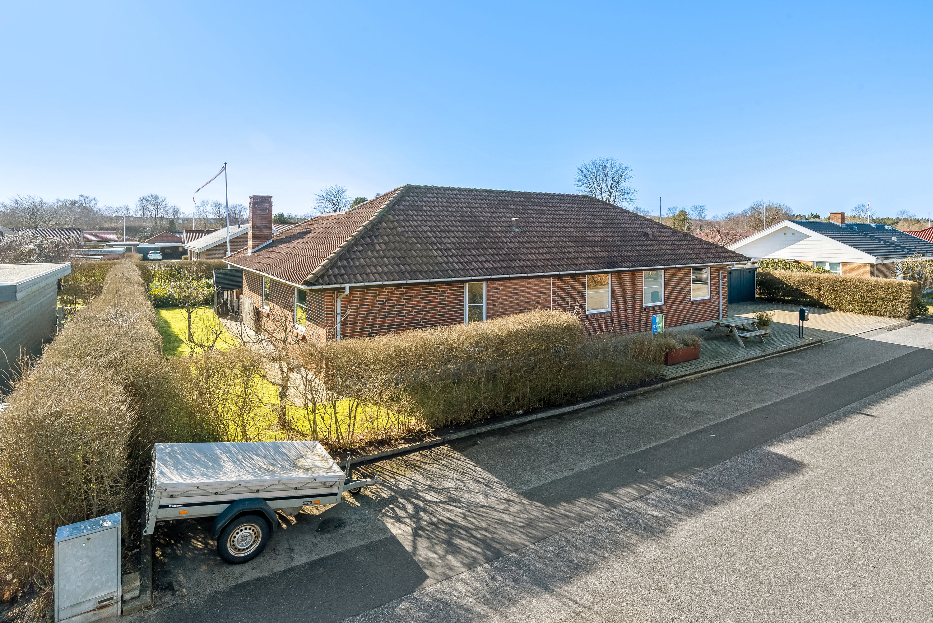 Fremhævet ejendommen billede i fuldskærmstilstand. Billede af Slåenvej 150, Mejdal, 7500 Holstebro