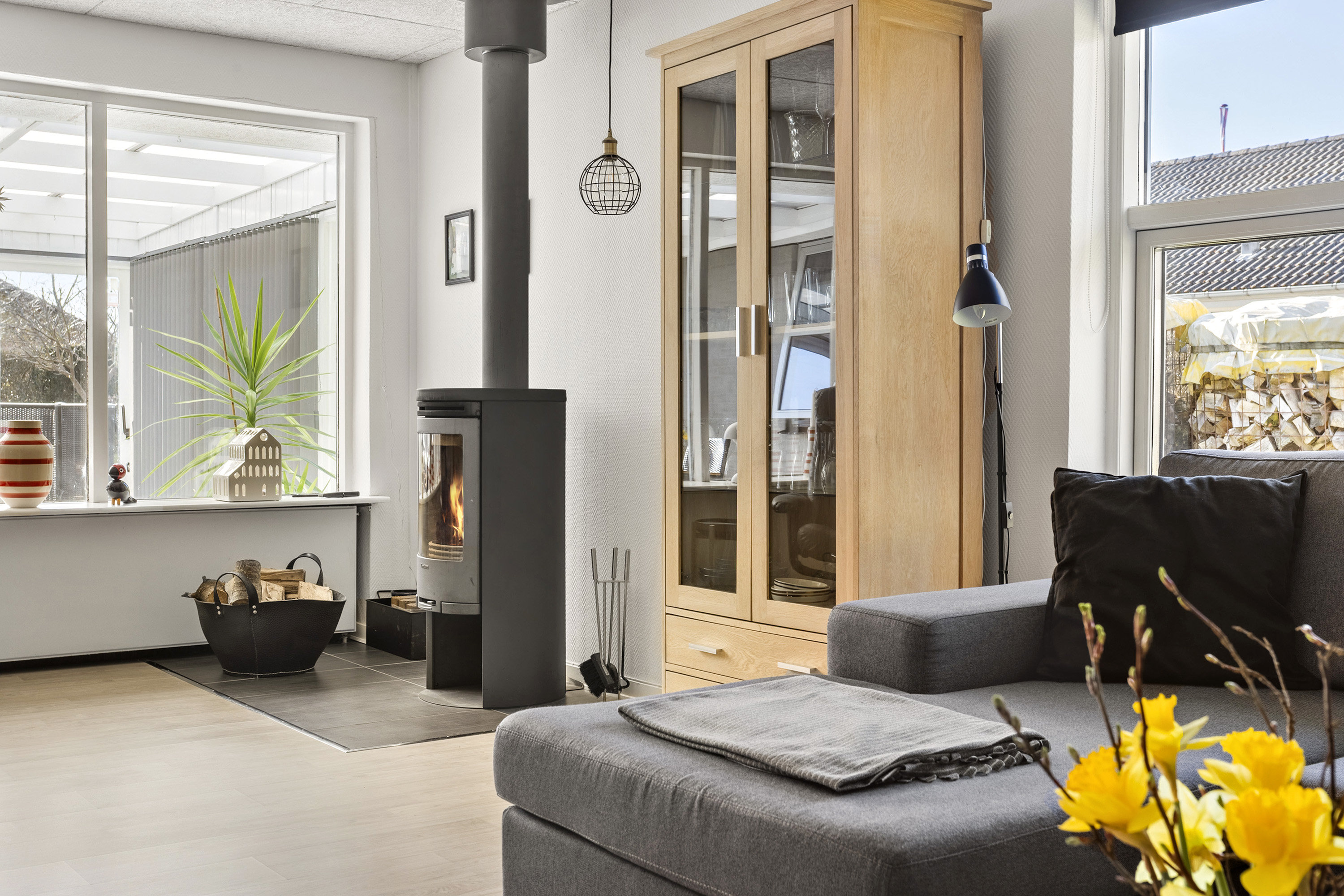 Fremhævet stue billede i fuldskærmstilstand. Billede af Mosevænget 27, 6580 Vamdrup