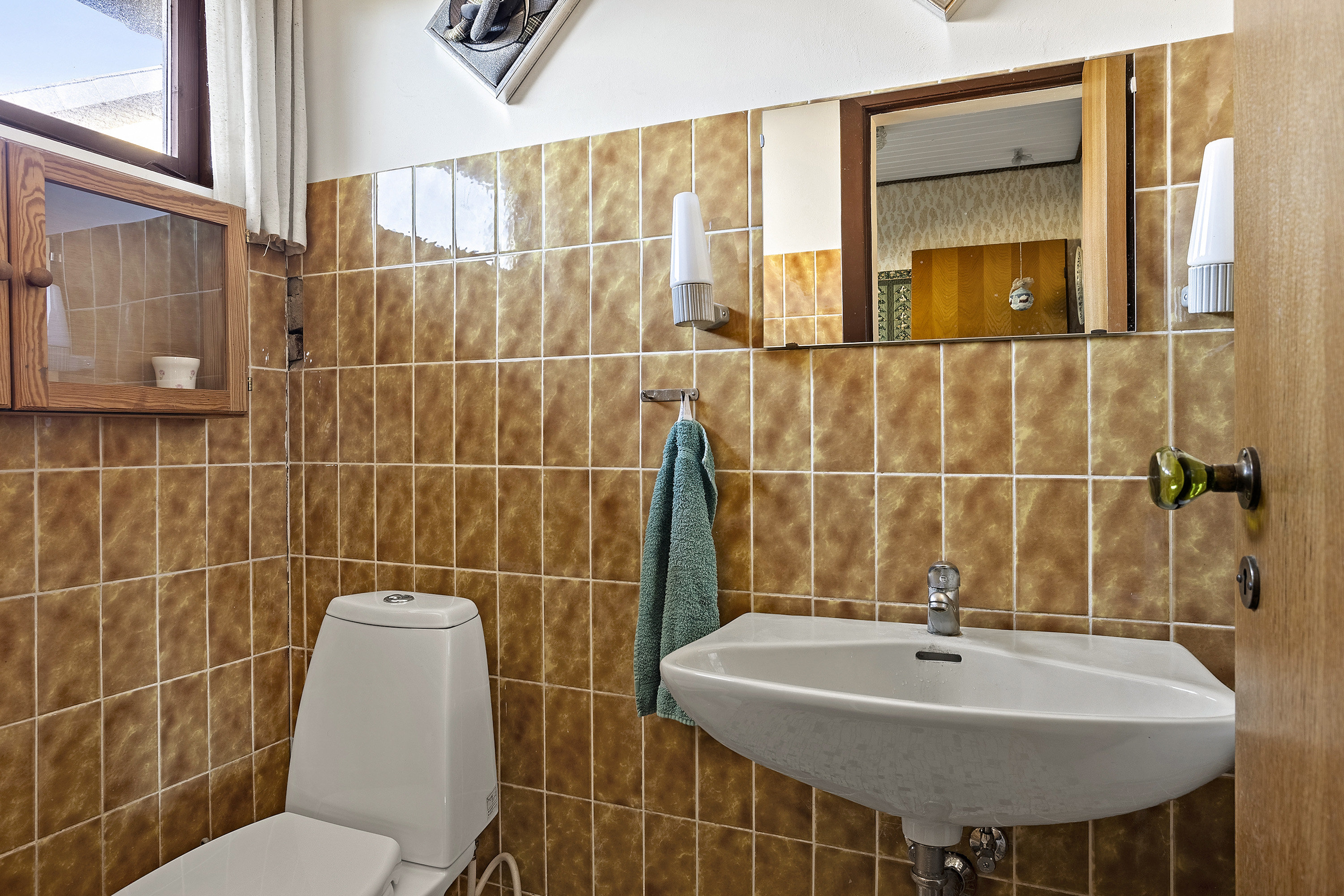 Fremhævet toilet billede i fuldskærmstilstand. Billede af Baldersvej 10, 6640 Lunderskov