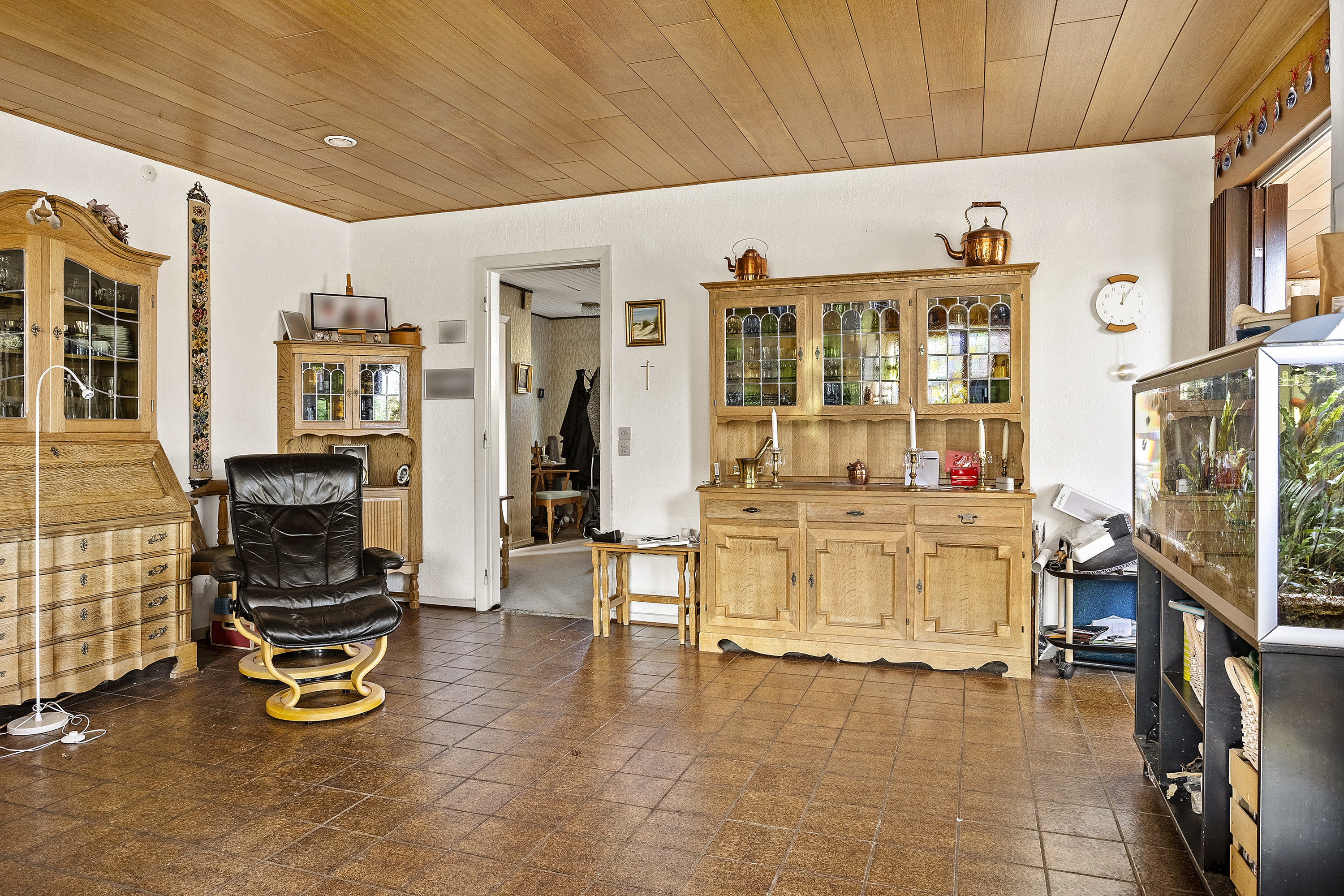 Fremhævet stue billede i fuldskærmstilstand. Billede af Baldersvej 10, 6640 Lunderskov