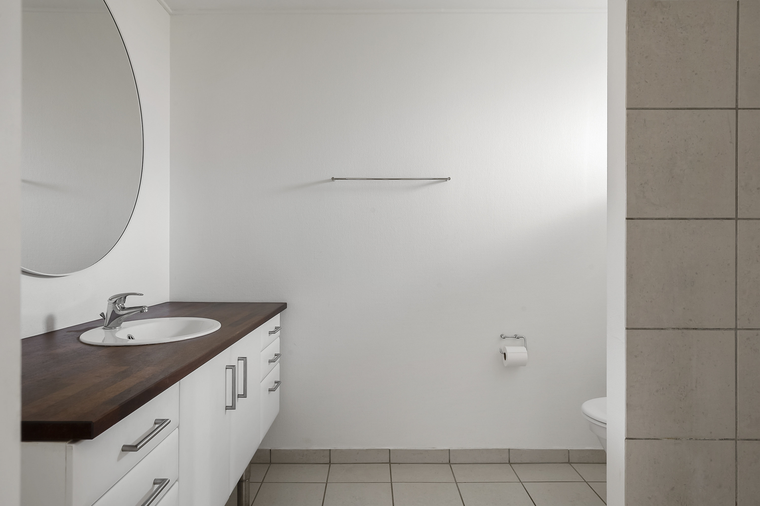 Fremhævet badeværelse billede i fuldskærmstilstand. Billede af Hørup Bygade 110, Hørup, 6470 Sydals