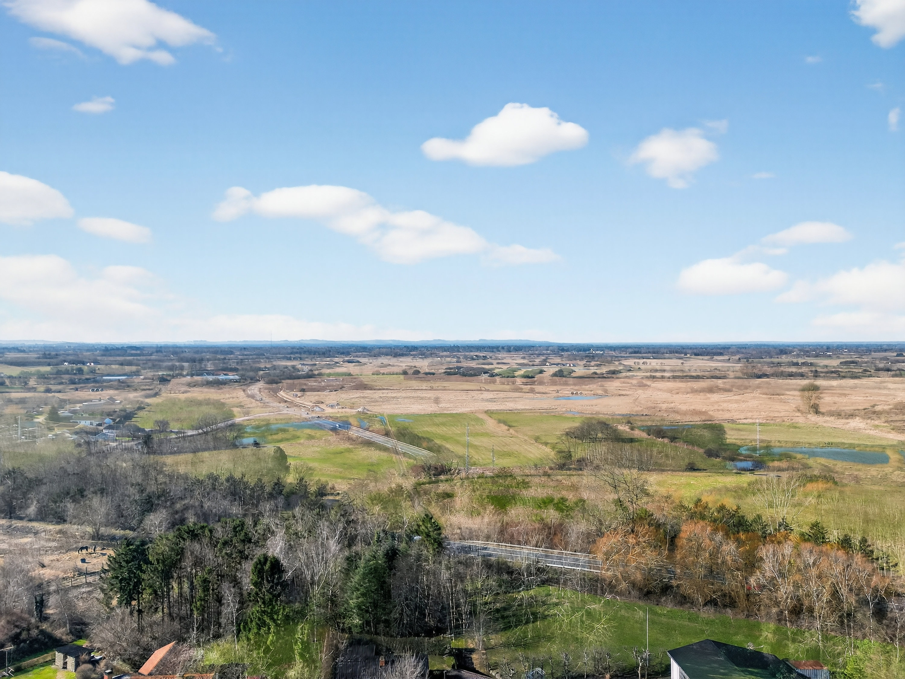 Fremhævet luftfoto billede i fuldskærmstilstand. Billede af Søgårdssvinget 10, Svinninge, 4572 Nørre Asmindrup