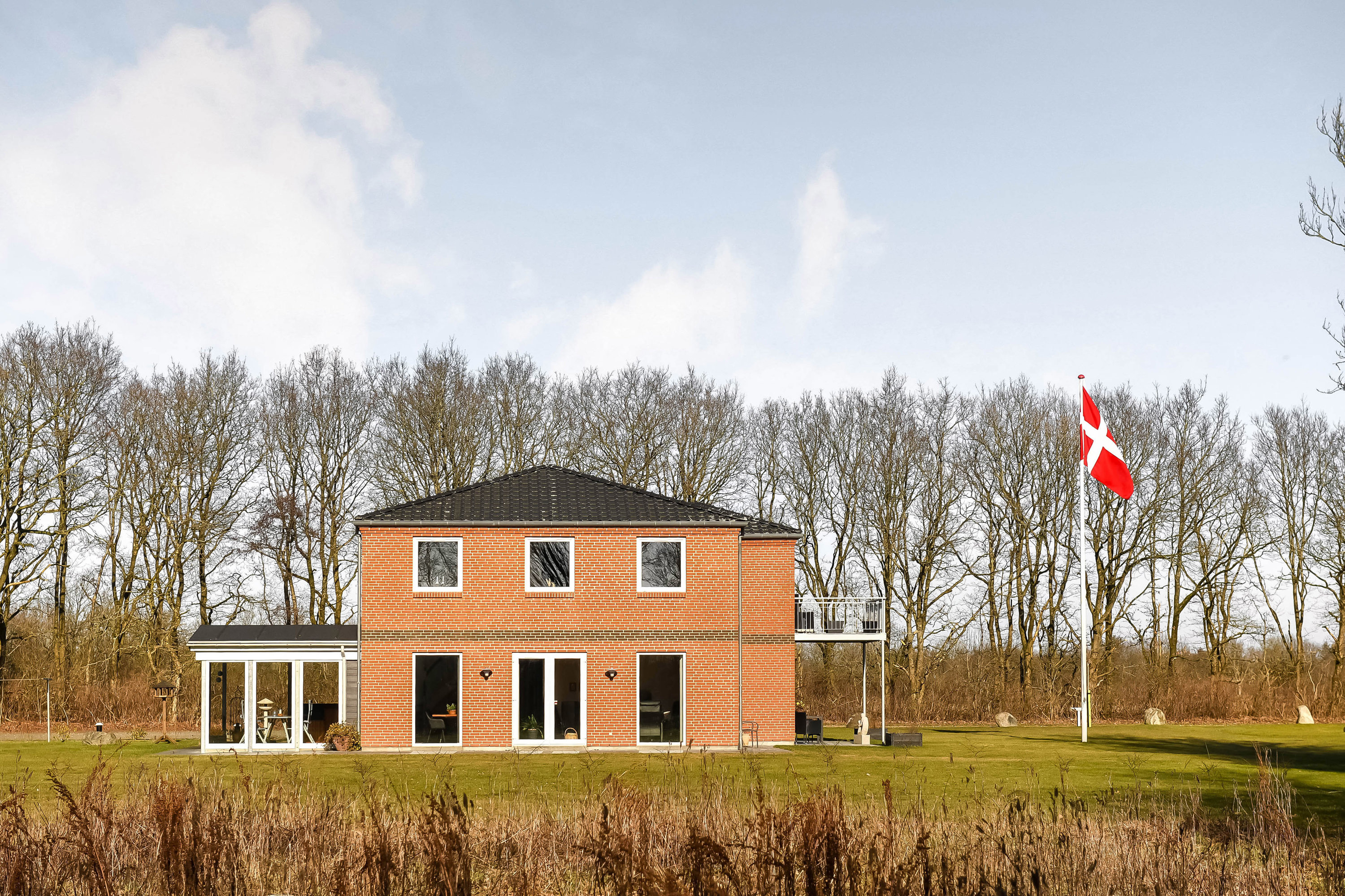 Fremhævet ejendommen billede i fuldskærmstilstand. Billede af Nørremarksvej 9, Krogager Mk, 7200 Grindsted