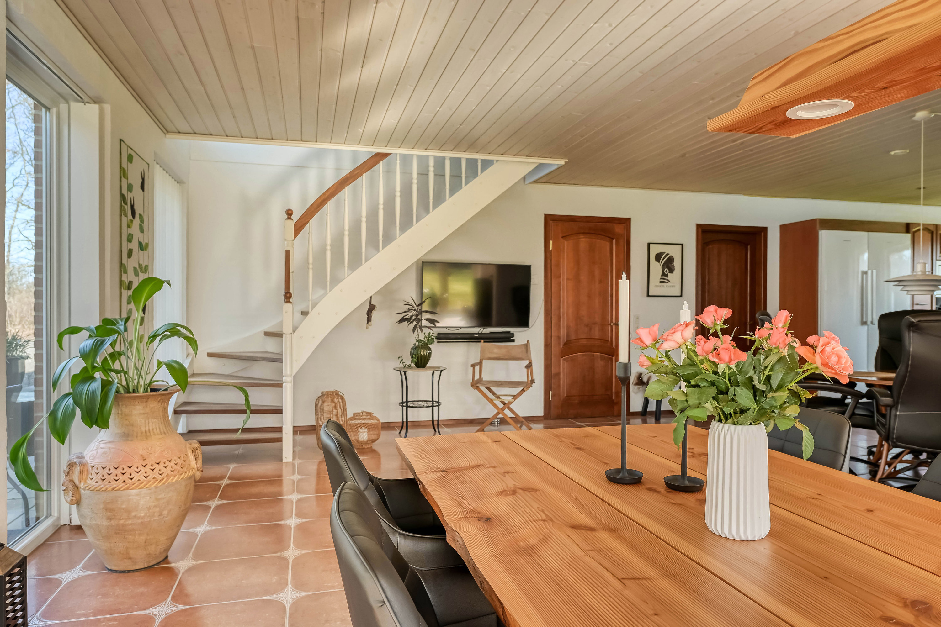 Fremhævet stue billede i fuldskærmstilstand. Billede af Nørremarksvej 9, Krogager Mk, 7200 Grindsted