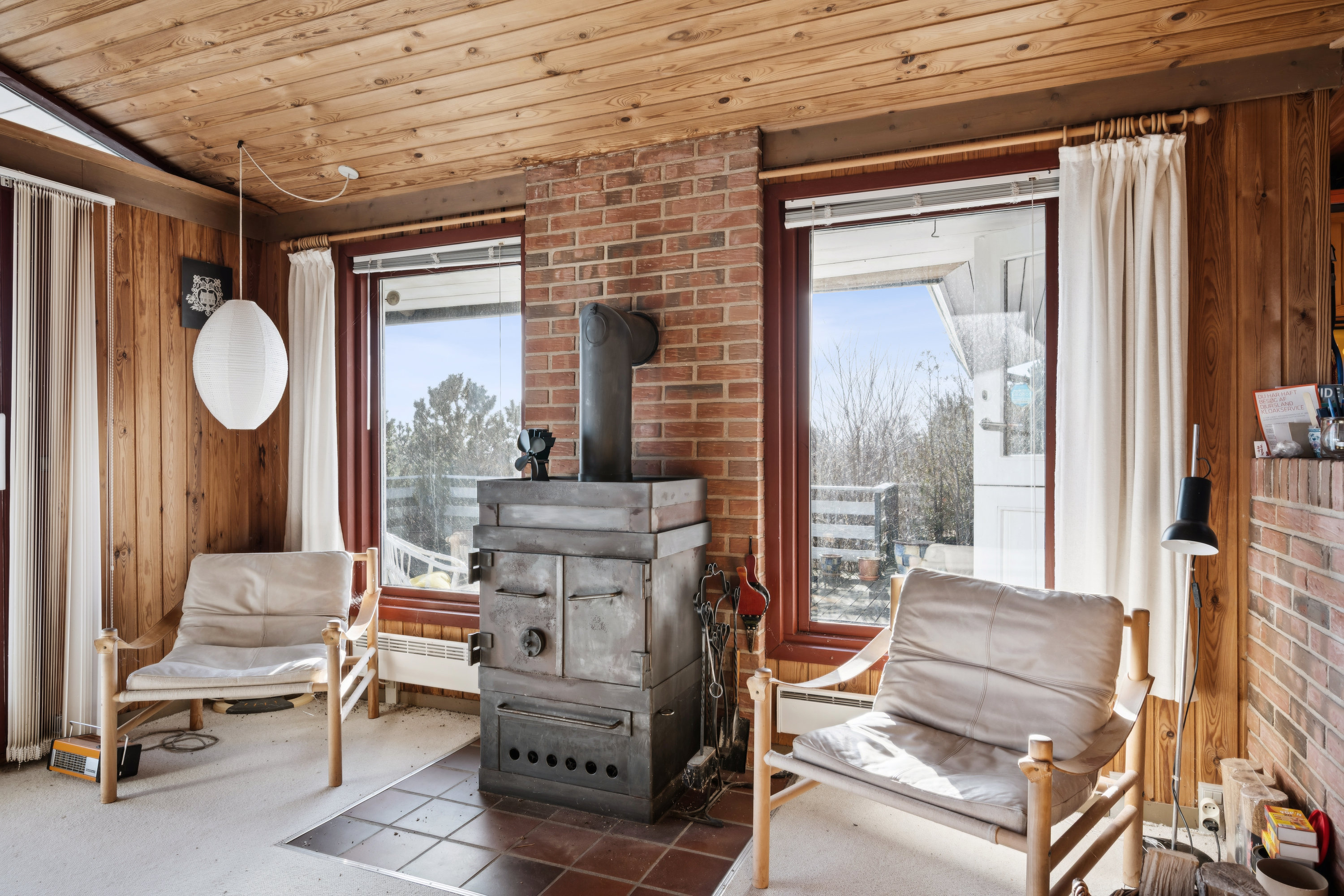 Fremhævet udestue billede i fuldskærmstilstand. Billede af Tjørnevej 7, Handrup, 8400 Ebeltoft