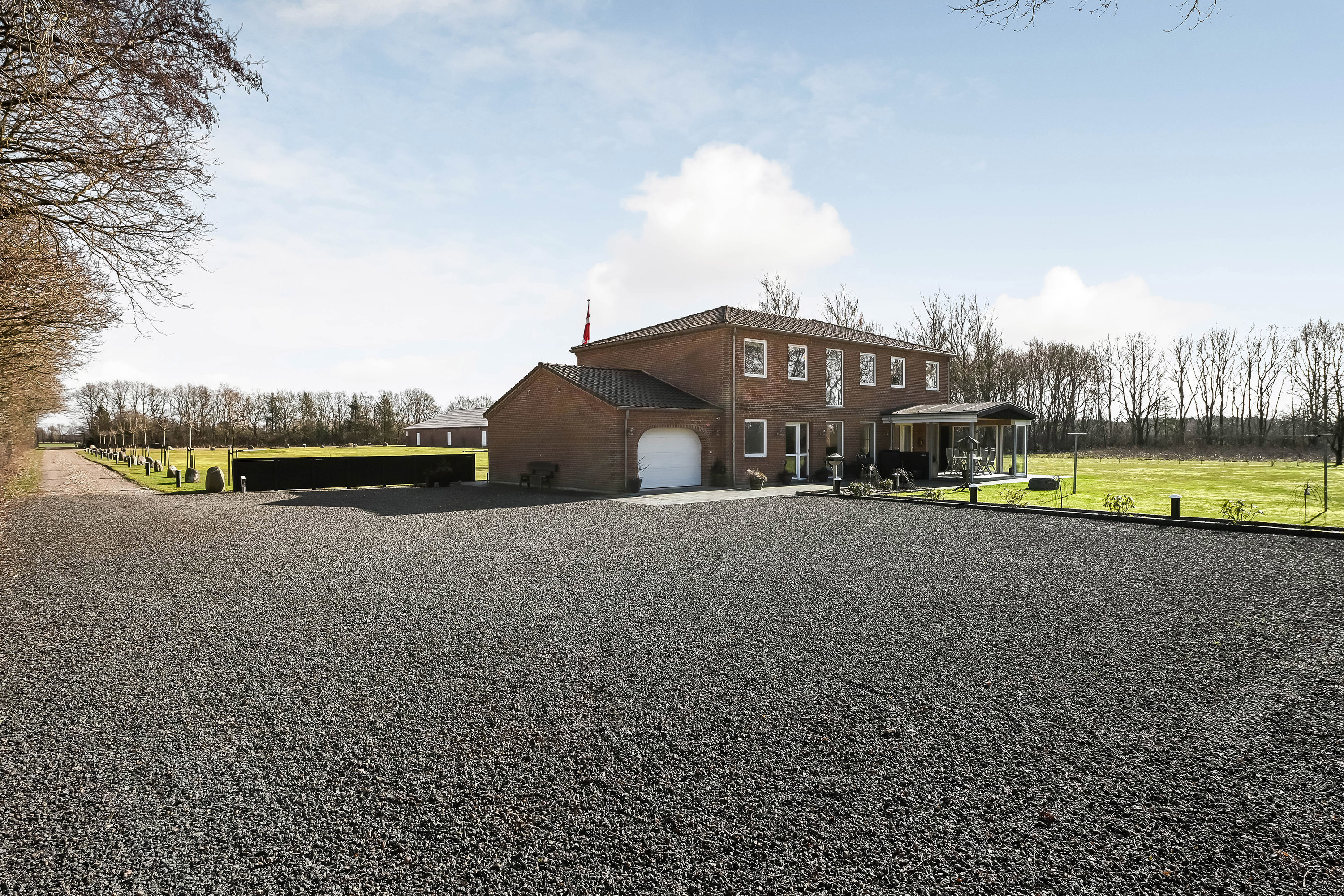 Fremhævet ejendommen billede i fuldskærmstilstand. Billede af Nørremarksvej 9, Krogager Mk, 7200 Grindsted