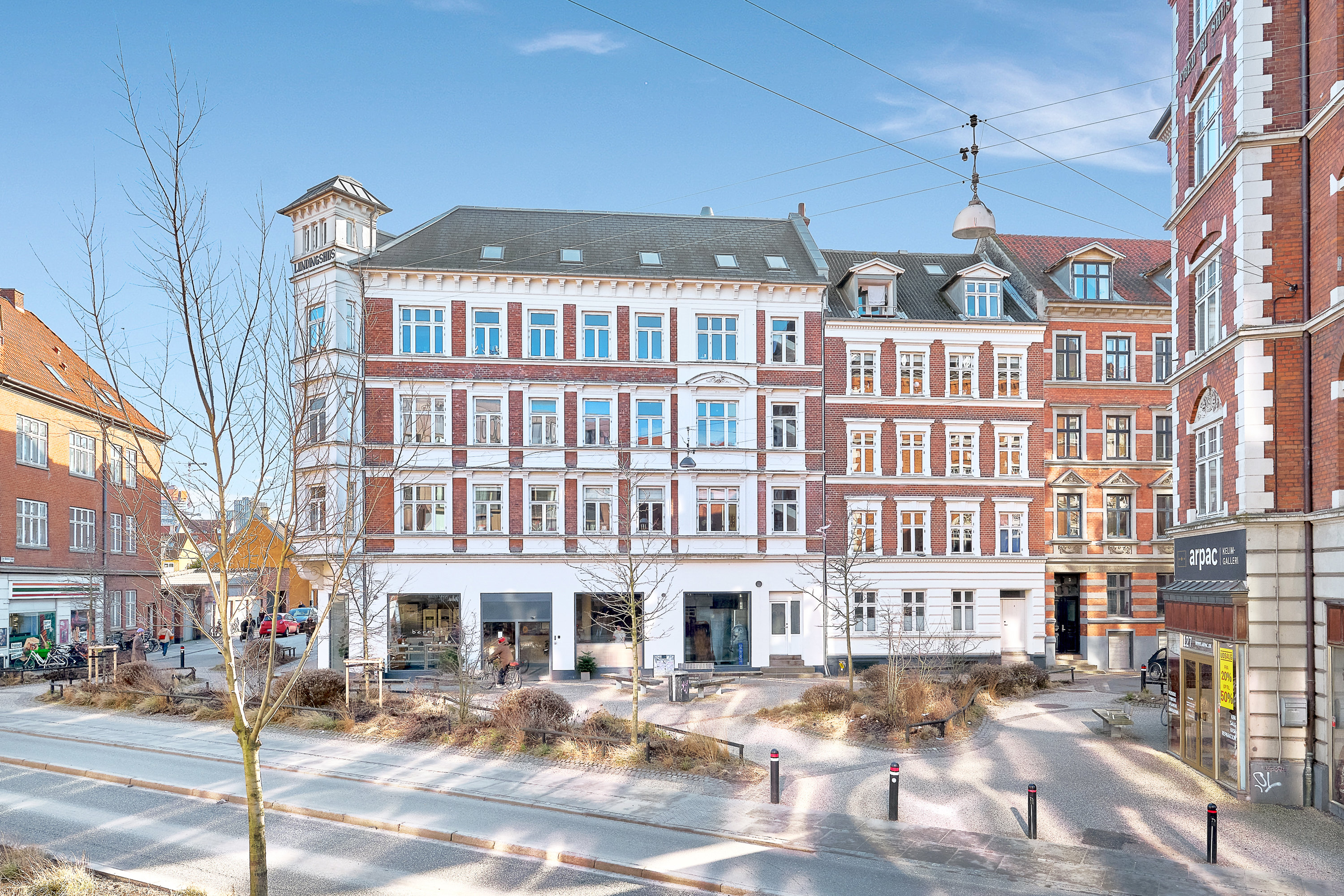 Fremhævet facade billede i fuldskærmstilstand. Billede af Lundingsgade 3, 3., 8000 Aarhus C