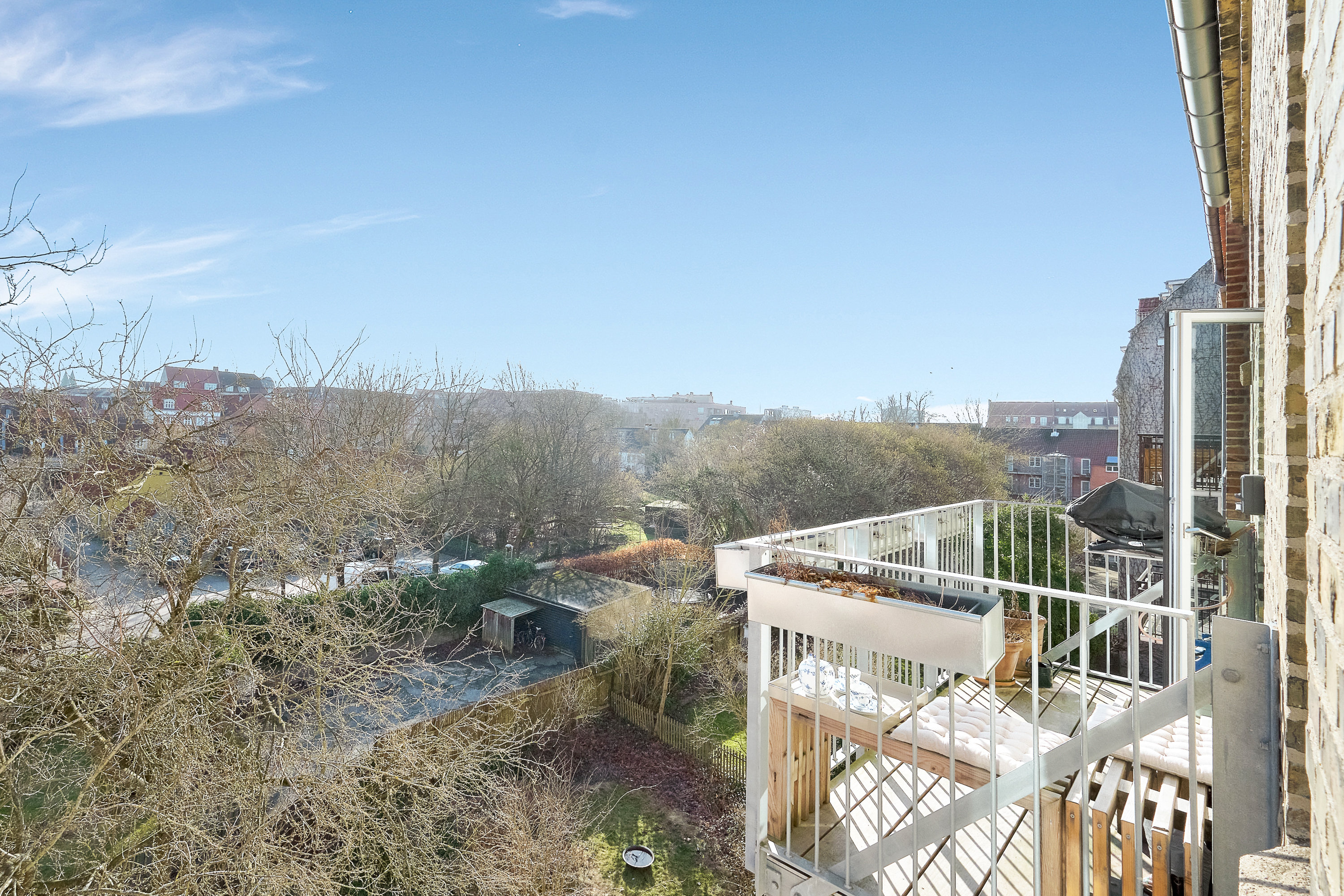 Fremhævet altan billede i fuldskærmstilstand. Billede af Lundingsgade 3, 3., 8000 Aarhus C