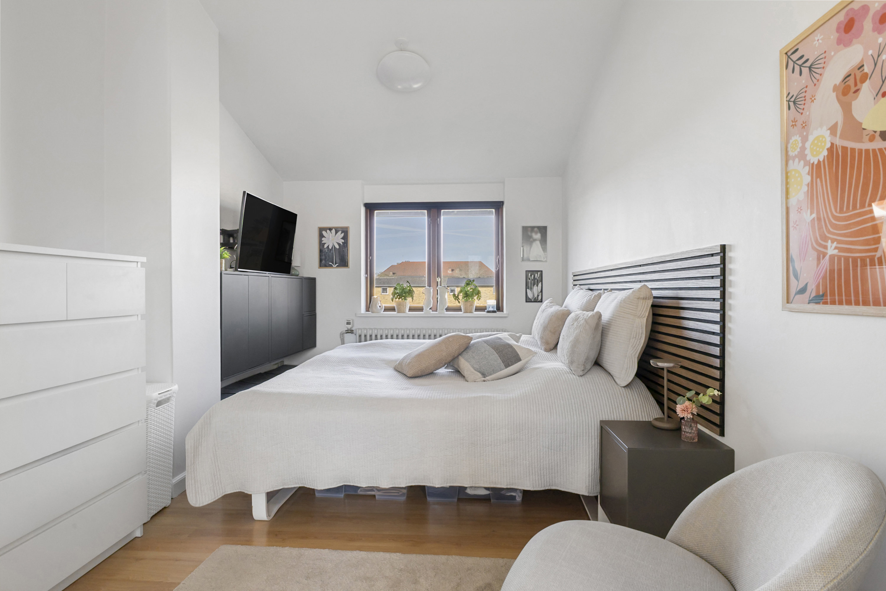 Fremhævet soveværelse billede i fuldskærmstilstand. Billede af Mariesvej 17, 7000 Fredericia